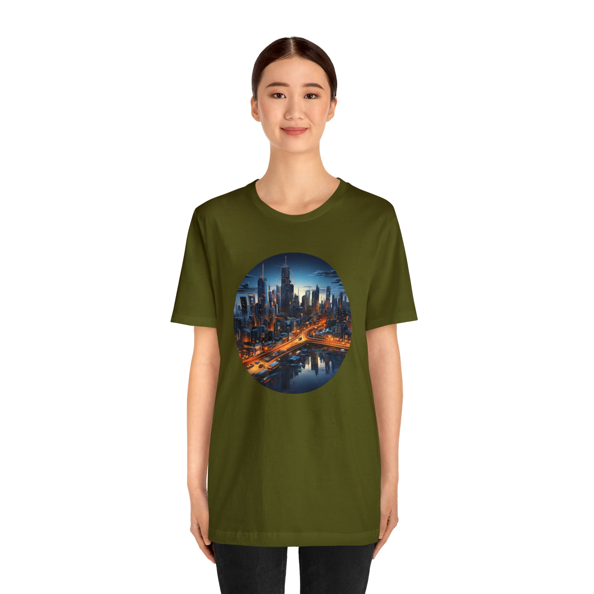 Unisex Jersey Short Sleeve Tee - Isometric Designs 06