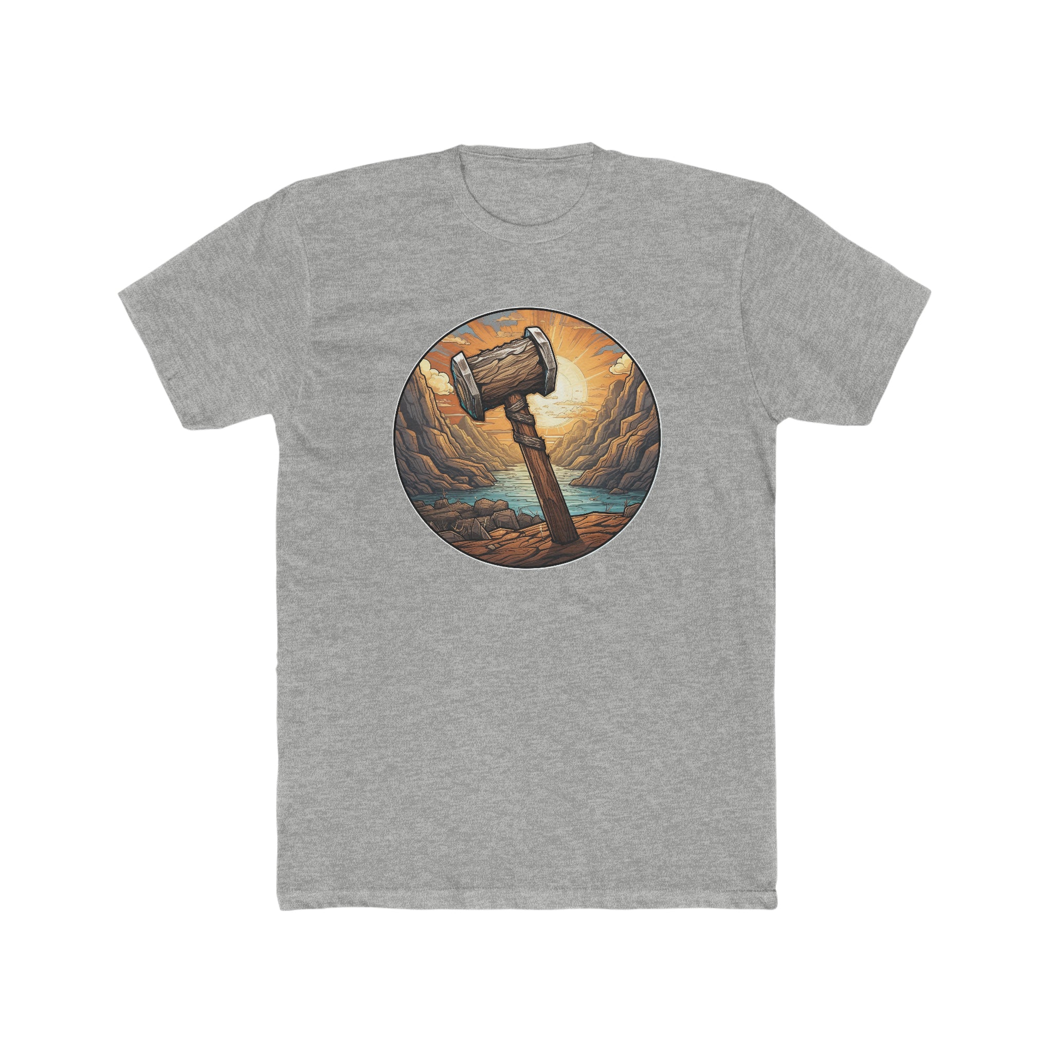 Men's Cotton Crew Tee - Pop Art - Hammer 02