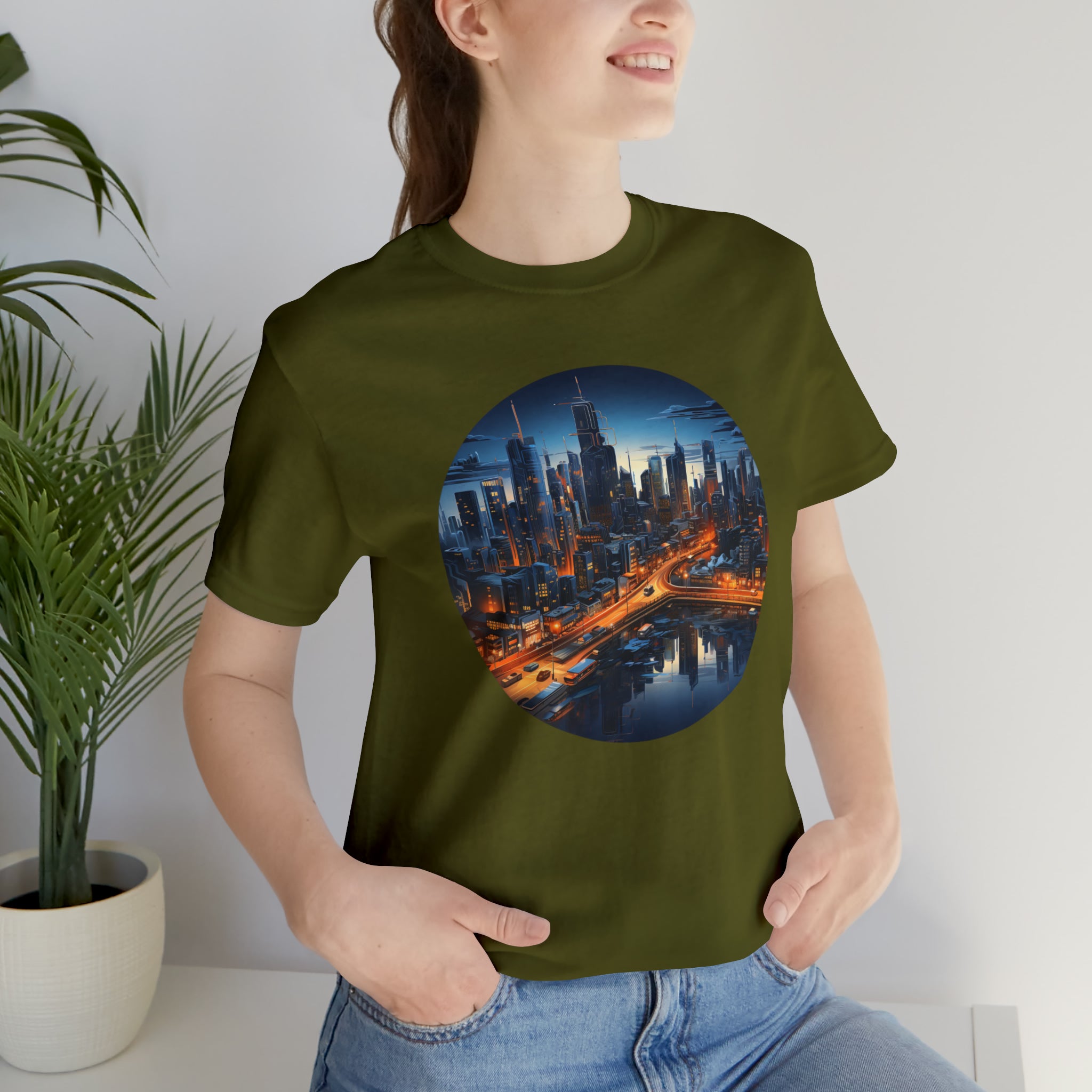 Unisex Jersey Short Sleeve Tee - Isometric Designs 06