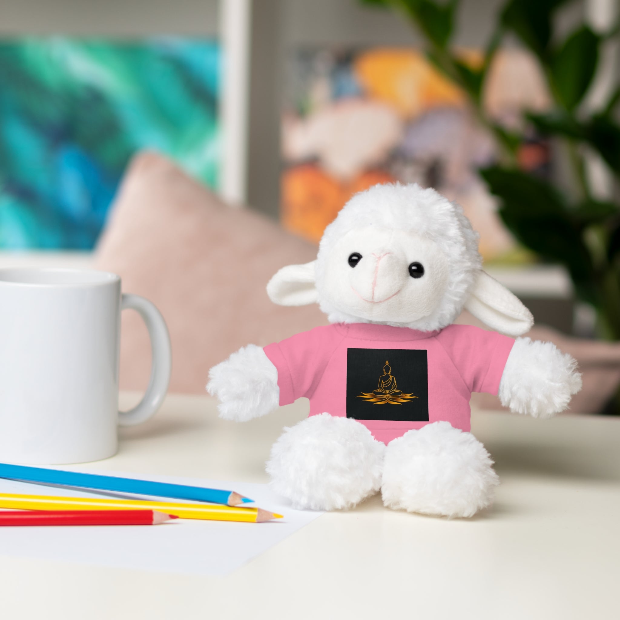 Plush Animal Gift - Meditation Tee