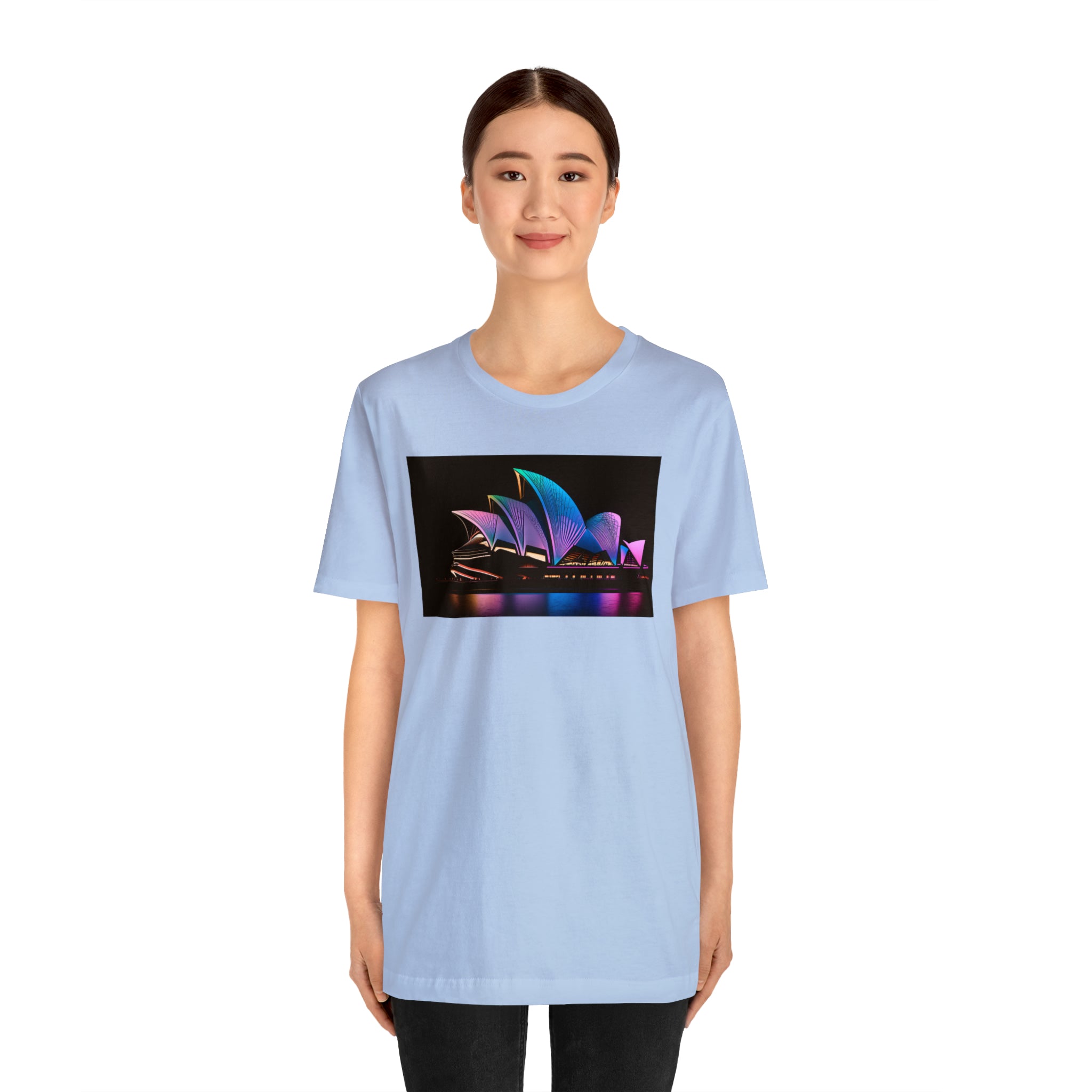 Unisex Jersey Short Sleeve Tee - Sydney Opera House, Australia