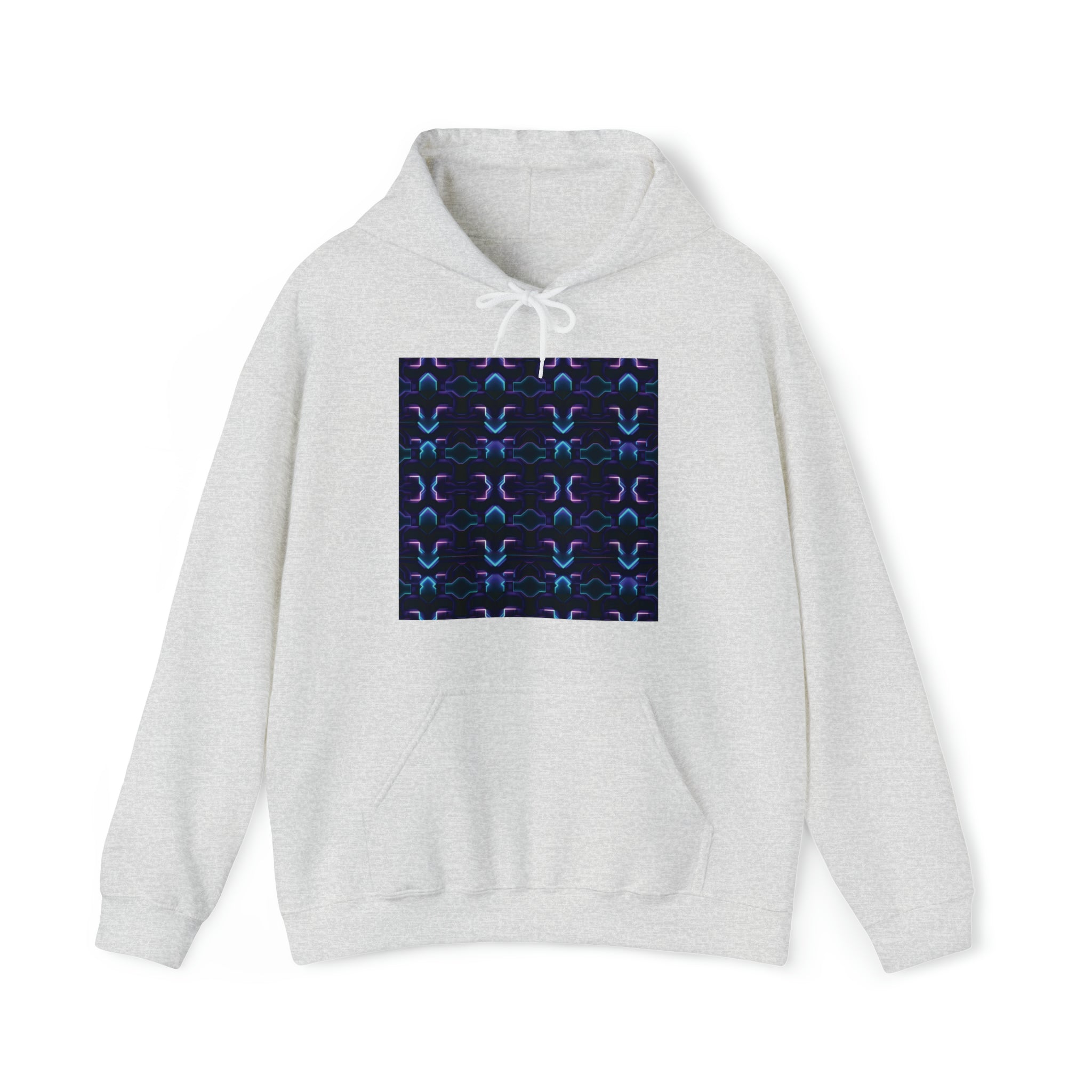 Unisex Heavy Blend™ Hooded Sweatshirt - Abstract Neon Designs 06