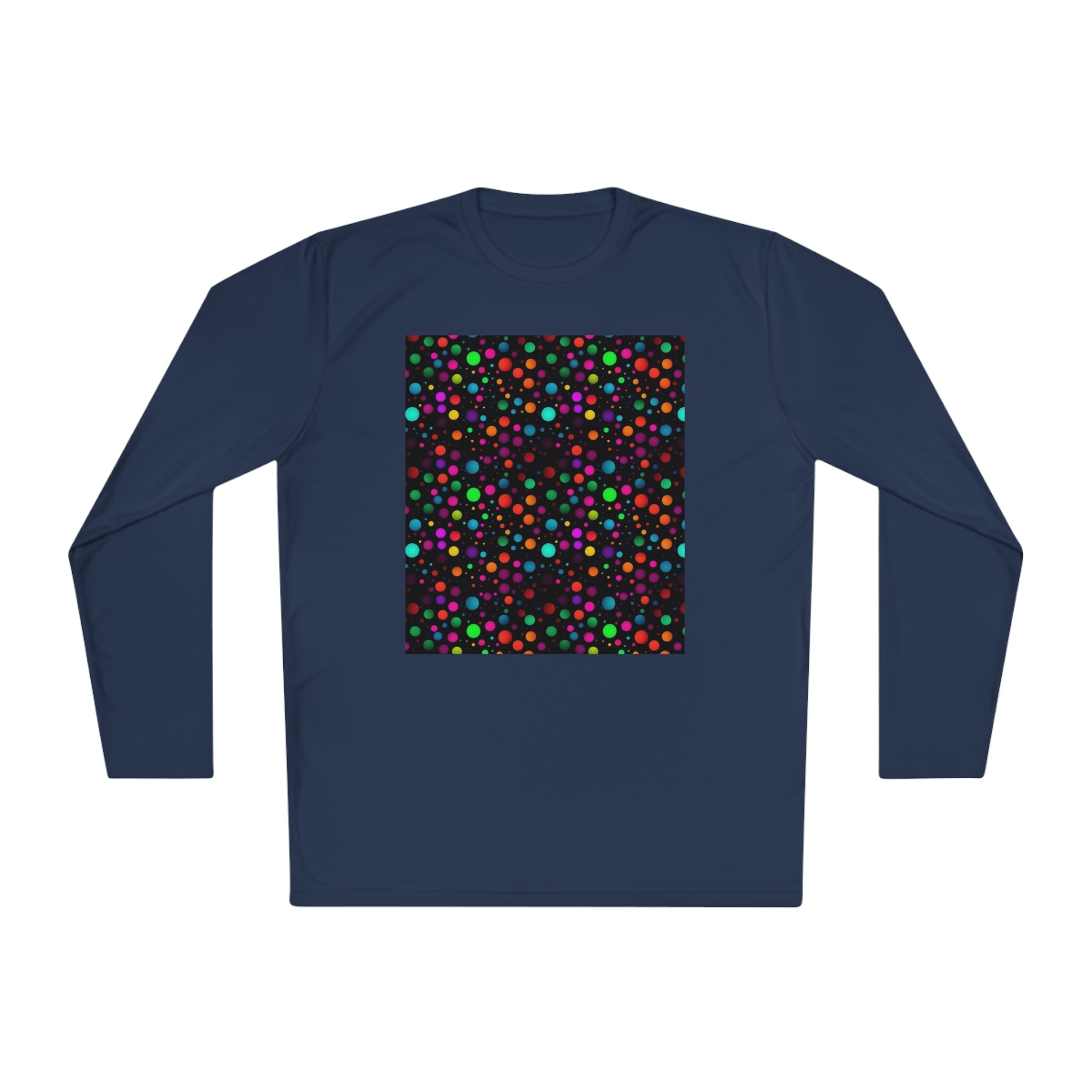 Unisex Lightweight Long Sleeve Tee (AOP) - Abstract Designs 15