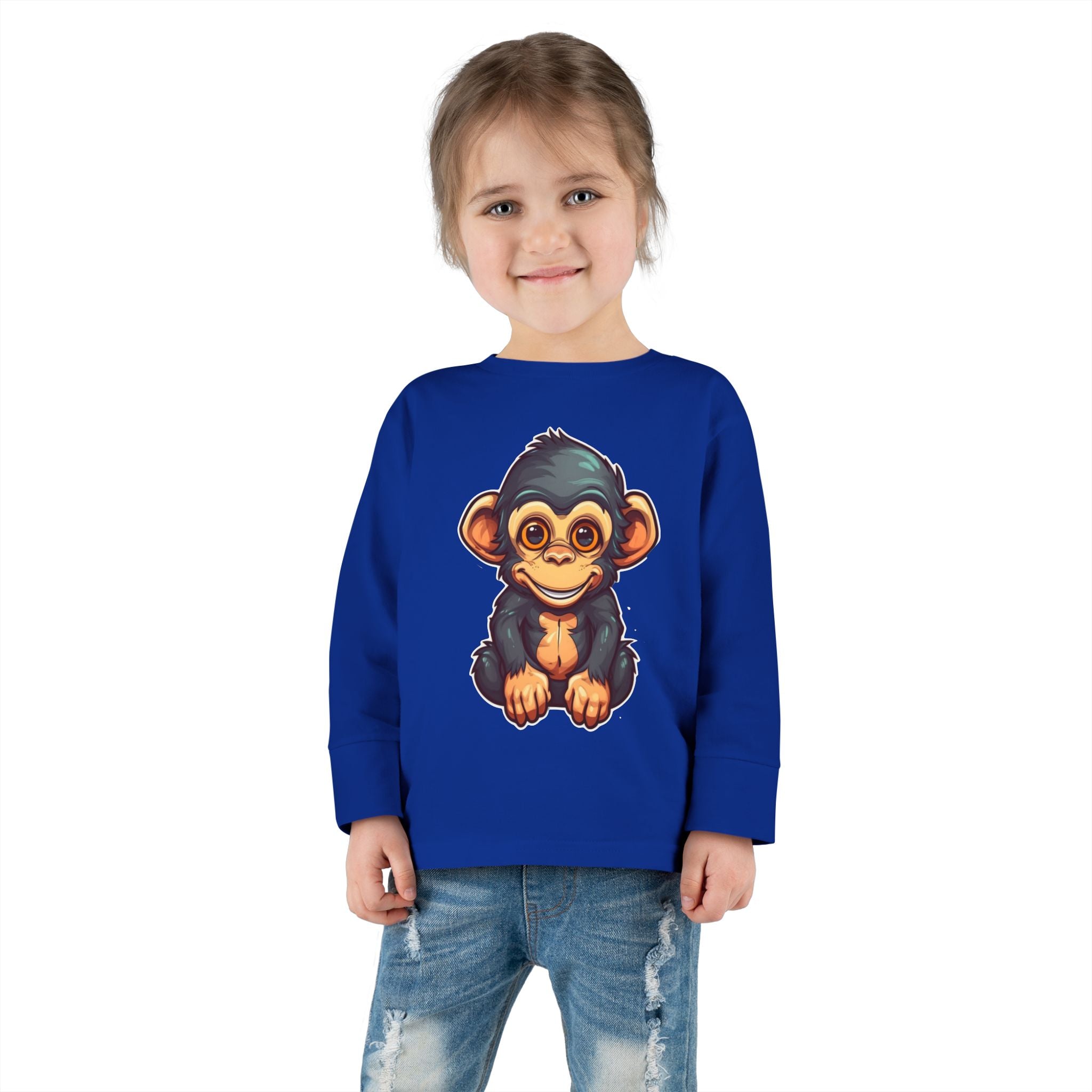 Toddler Long Sleeve Tee - Chimpanzee Infant