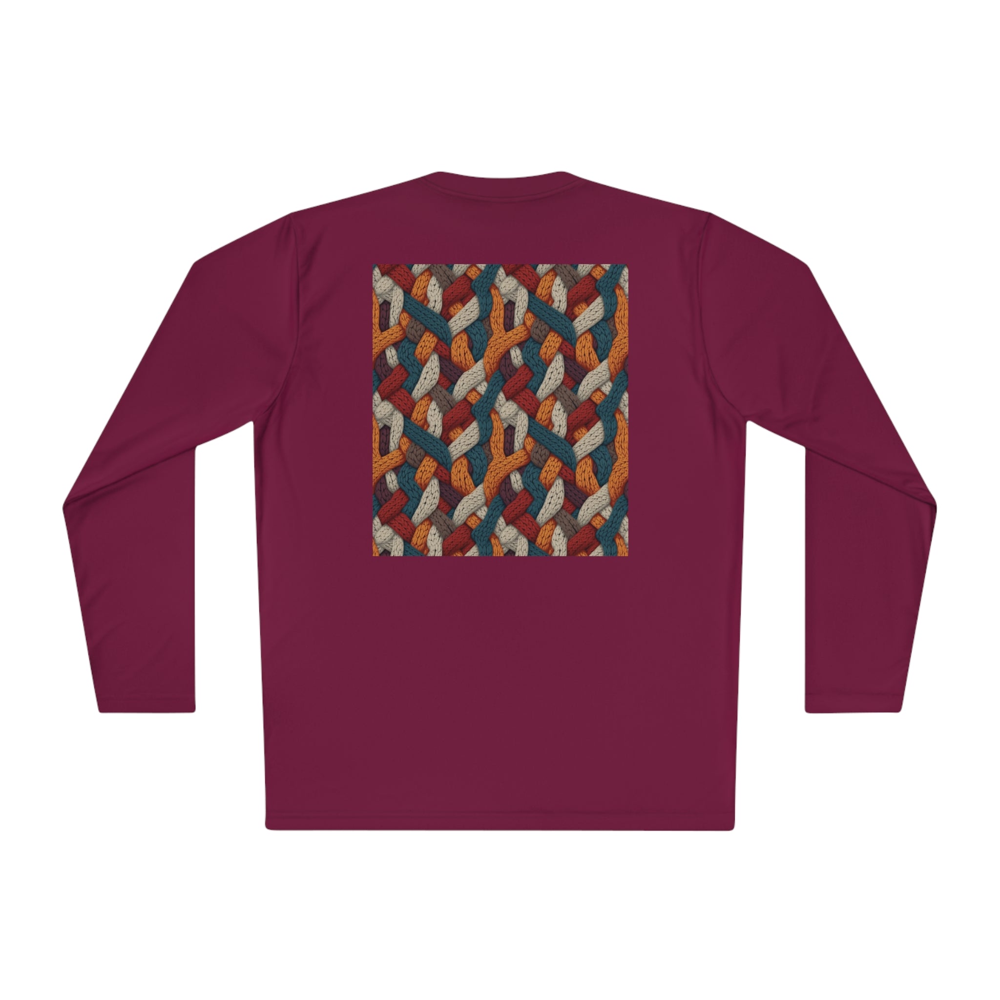 Unisex Lightweight Long Sleeve Tee (AOP) - Abstract Designs 11