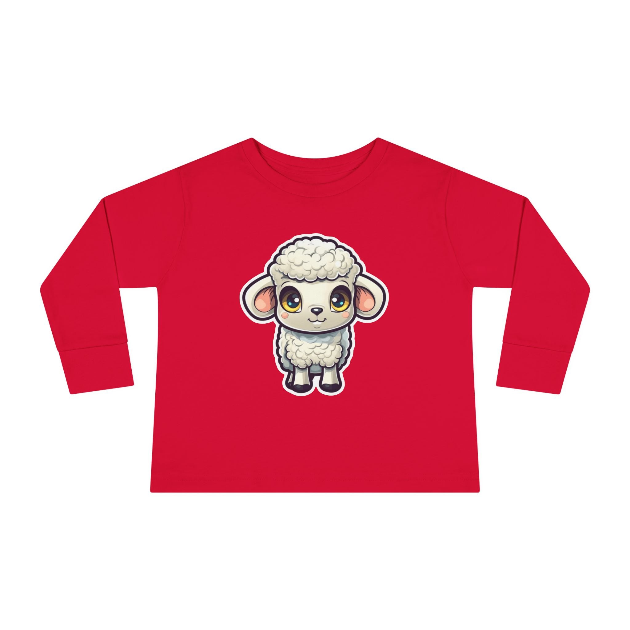 Toddler Long Sleeve Tee - Sheep Lamb