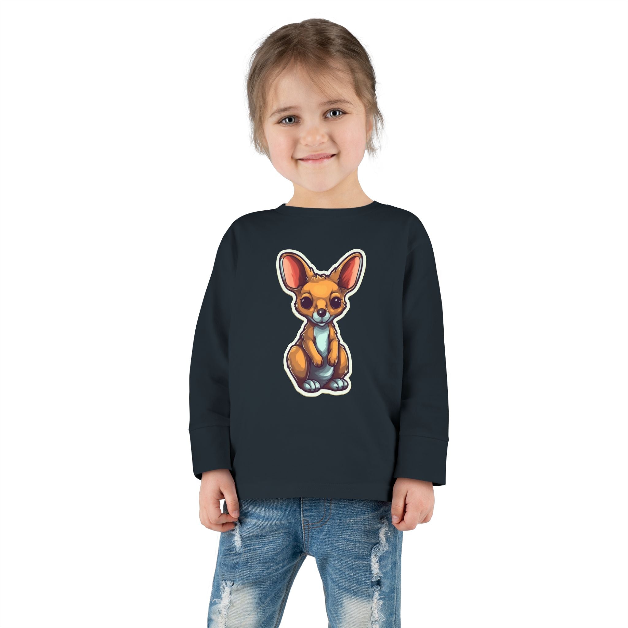 Toddler Long Sleeve Tee - Kangaroo Joey