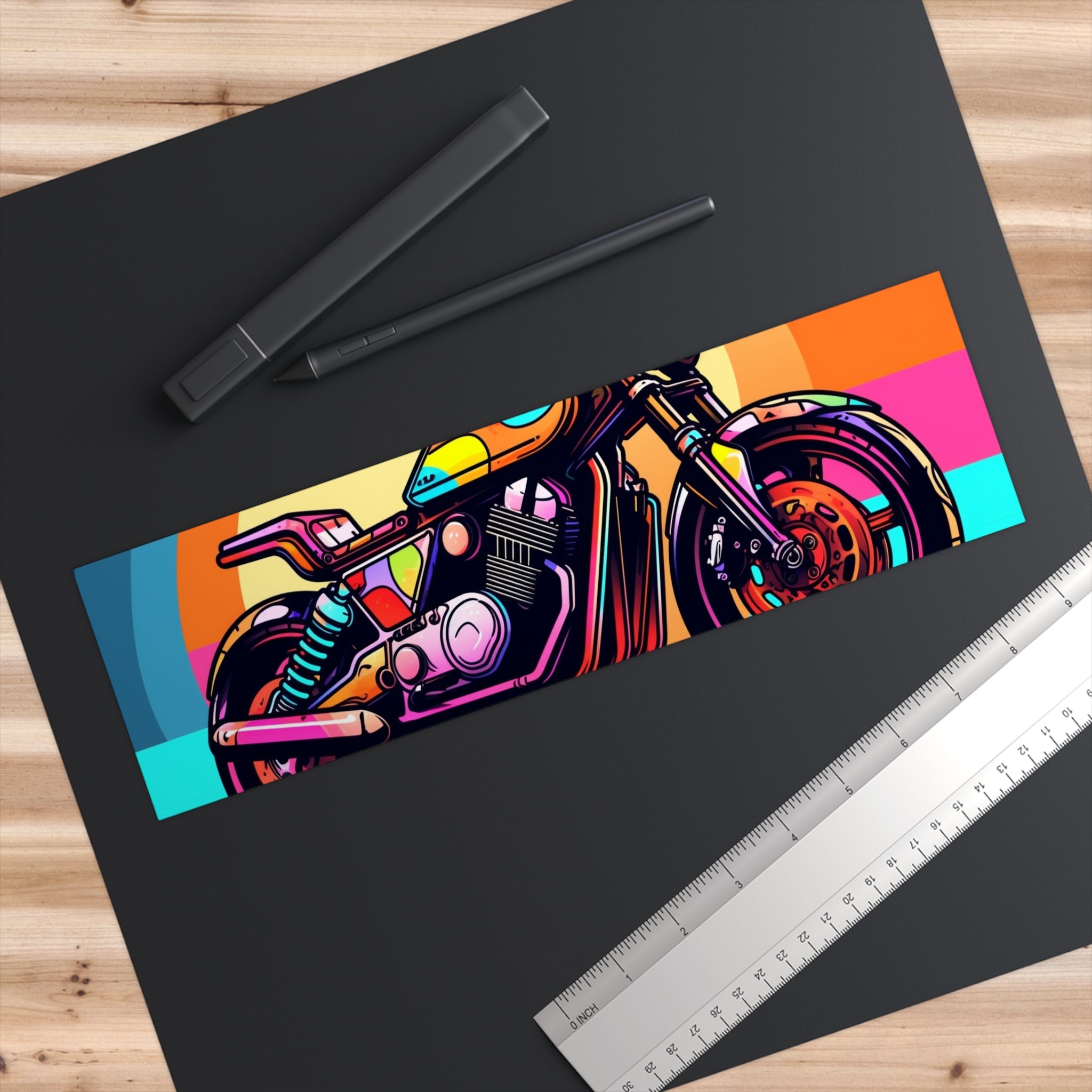 Bumper Stickers - Pop Art Designs, Motorcycle 02