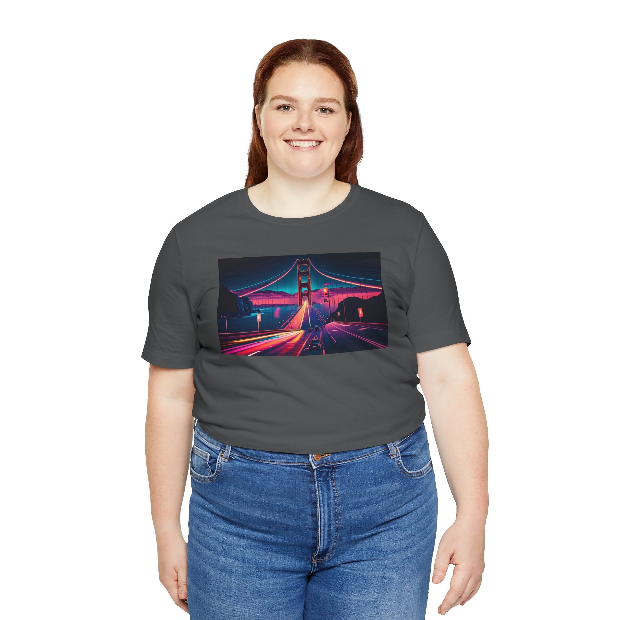 Unisex Jersey Short Sleeve Tee - Golden Gate Bridge, San Francisco, USA
