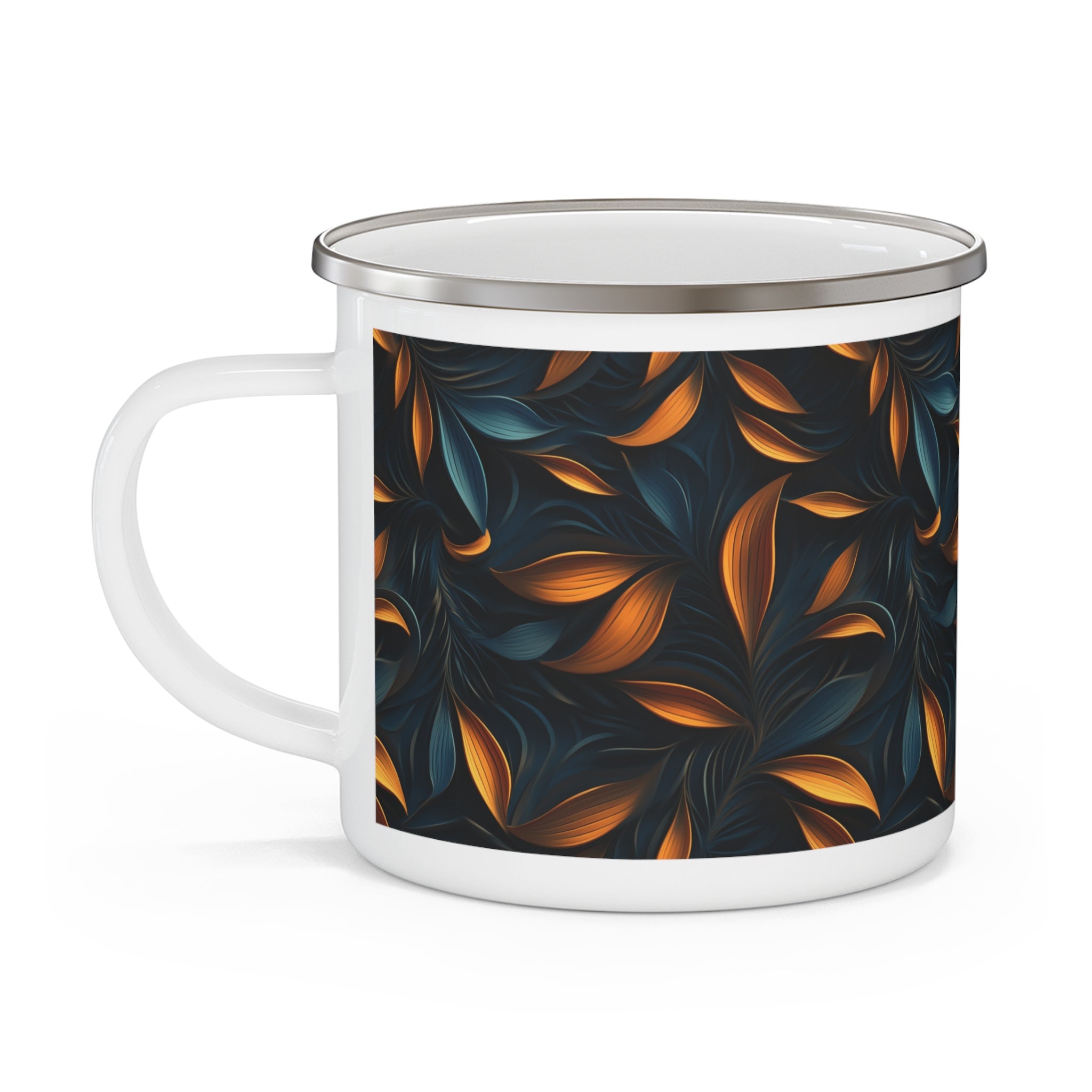 Enamel Camping Mug - Seamless Designs 17