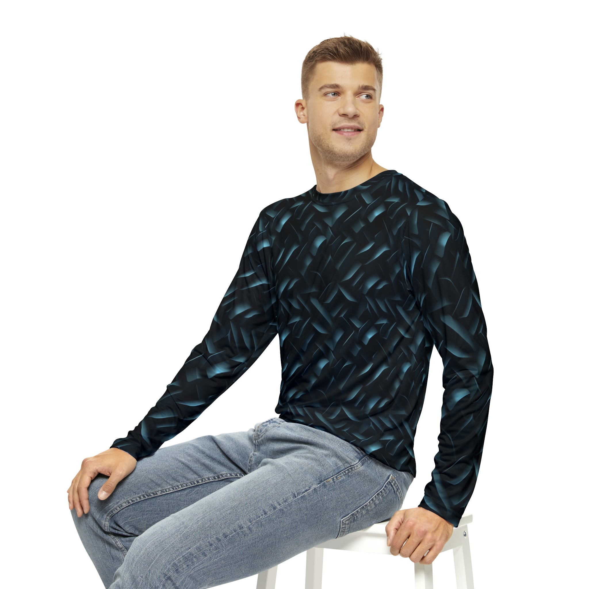 Men's Long Sleeve Shirt (AOP) - Designs 04