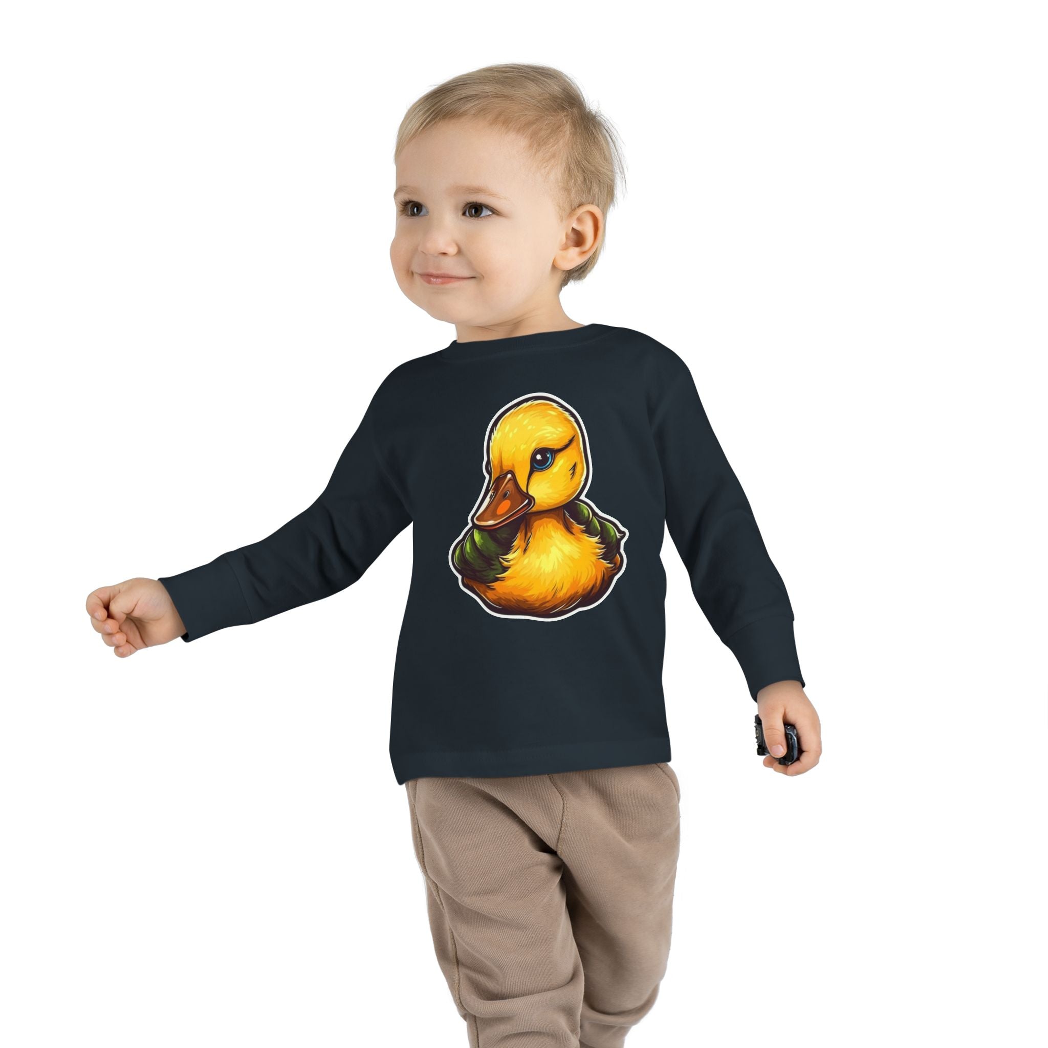 Toddler Long Sleeve Tee - Duck Duckling
