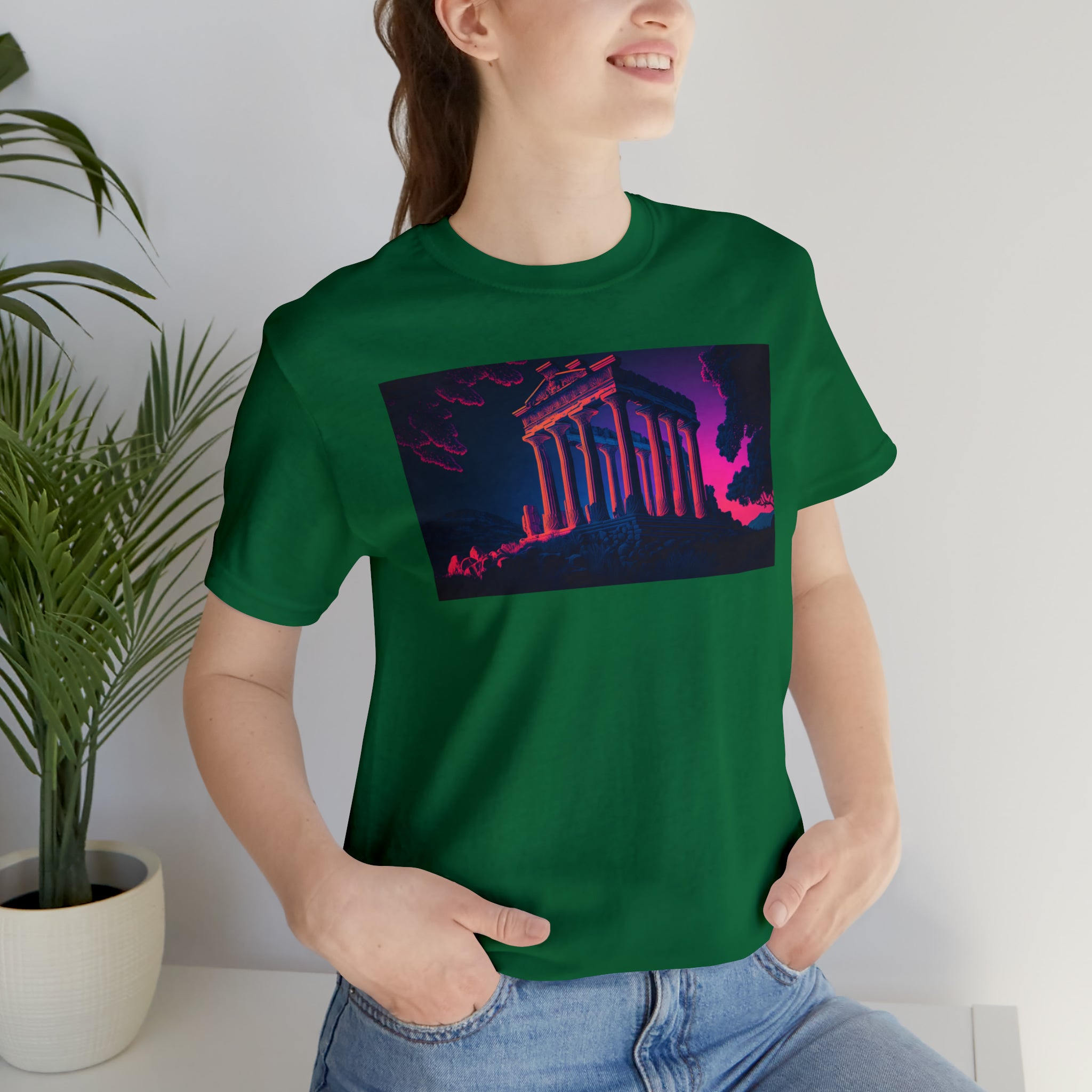 Unisex Jersey Short Sleeve Tee - Olympia, Greece