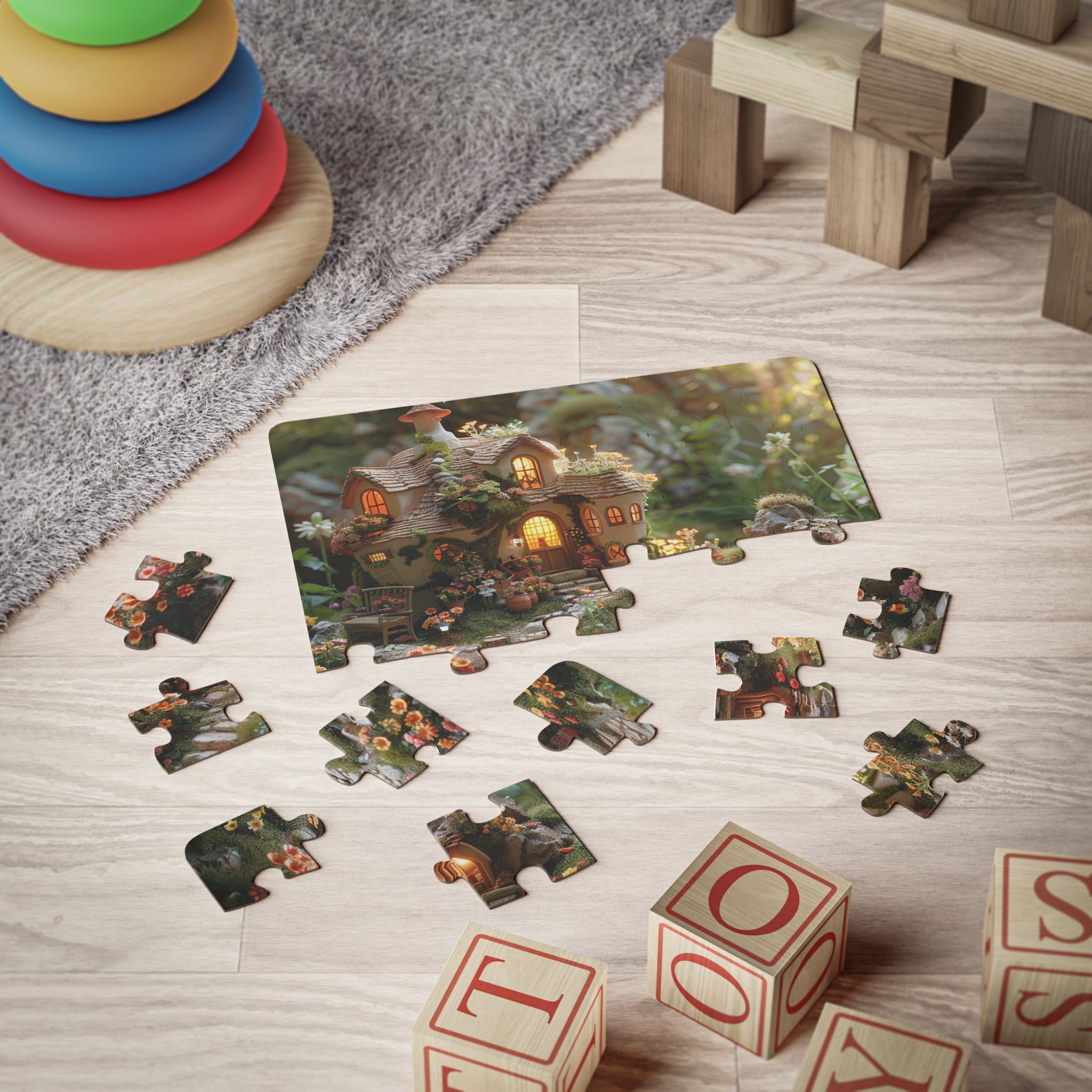 Kids' Puzzle, 30-Piece - Garden