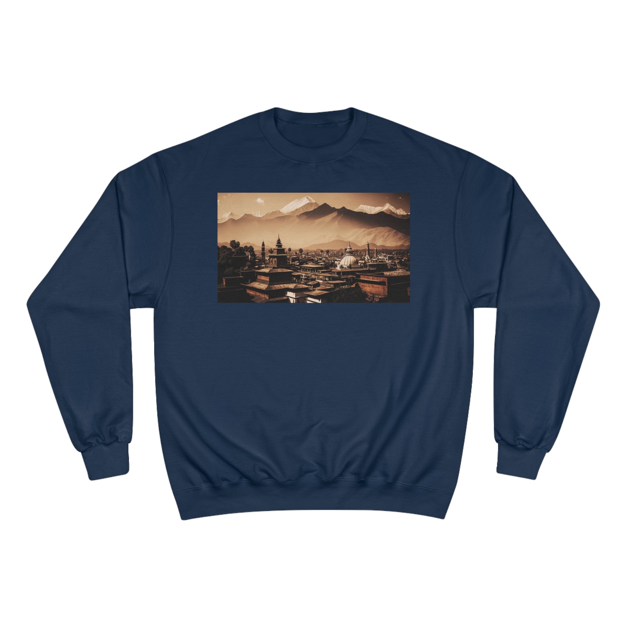 Champion Sweatshirt - Duotone Cities, Kathmandu