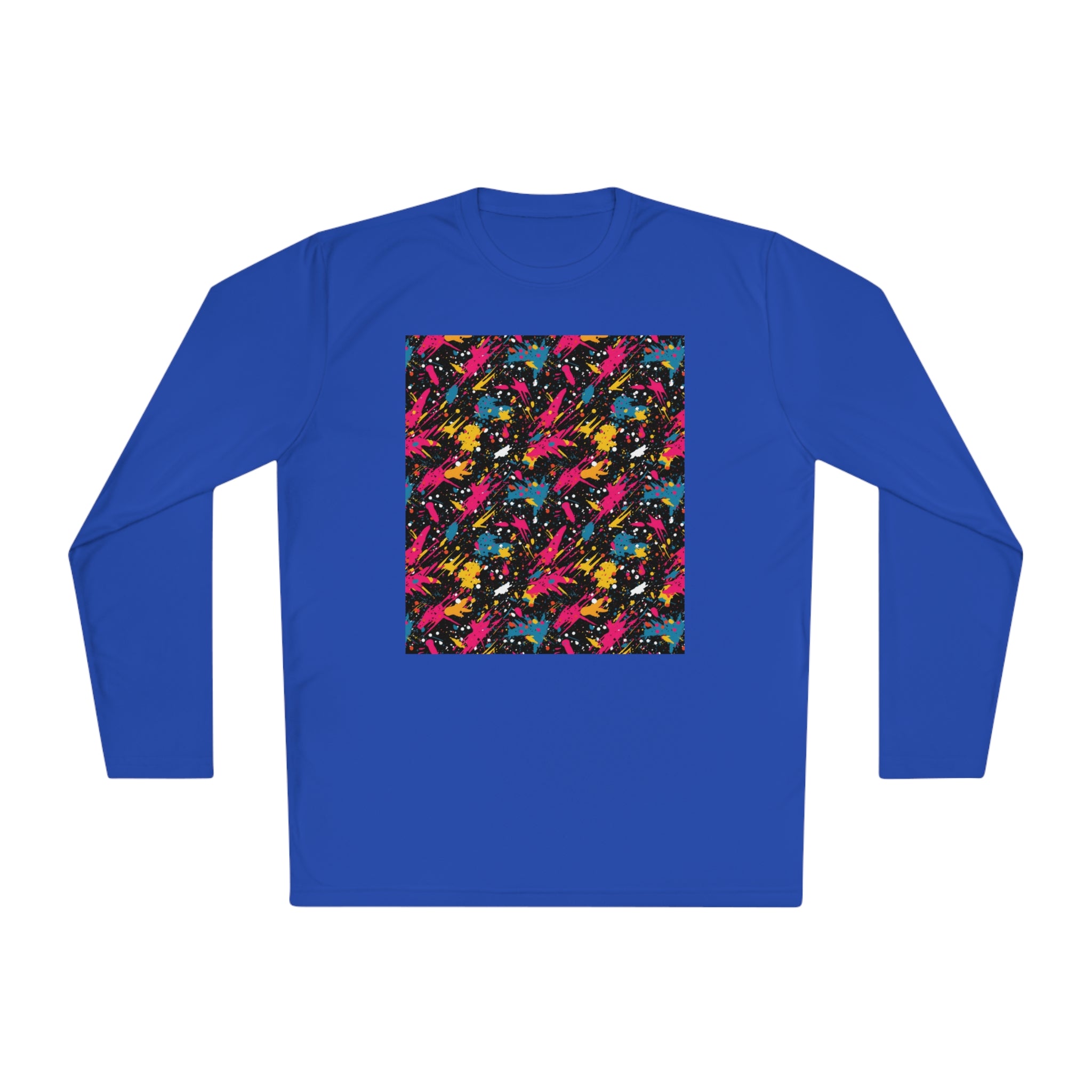 Unisex Lightweight Long Sleeve Tee (AOP) - Abstract Designs 10
