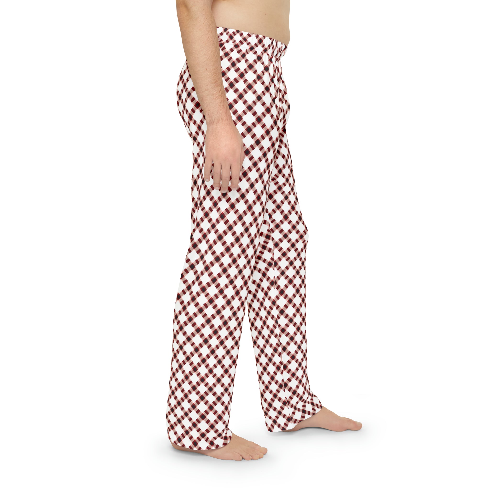Men's Pajama Pants (AOP) - Seamless Checkered Designs 27
