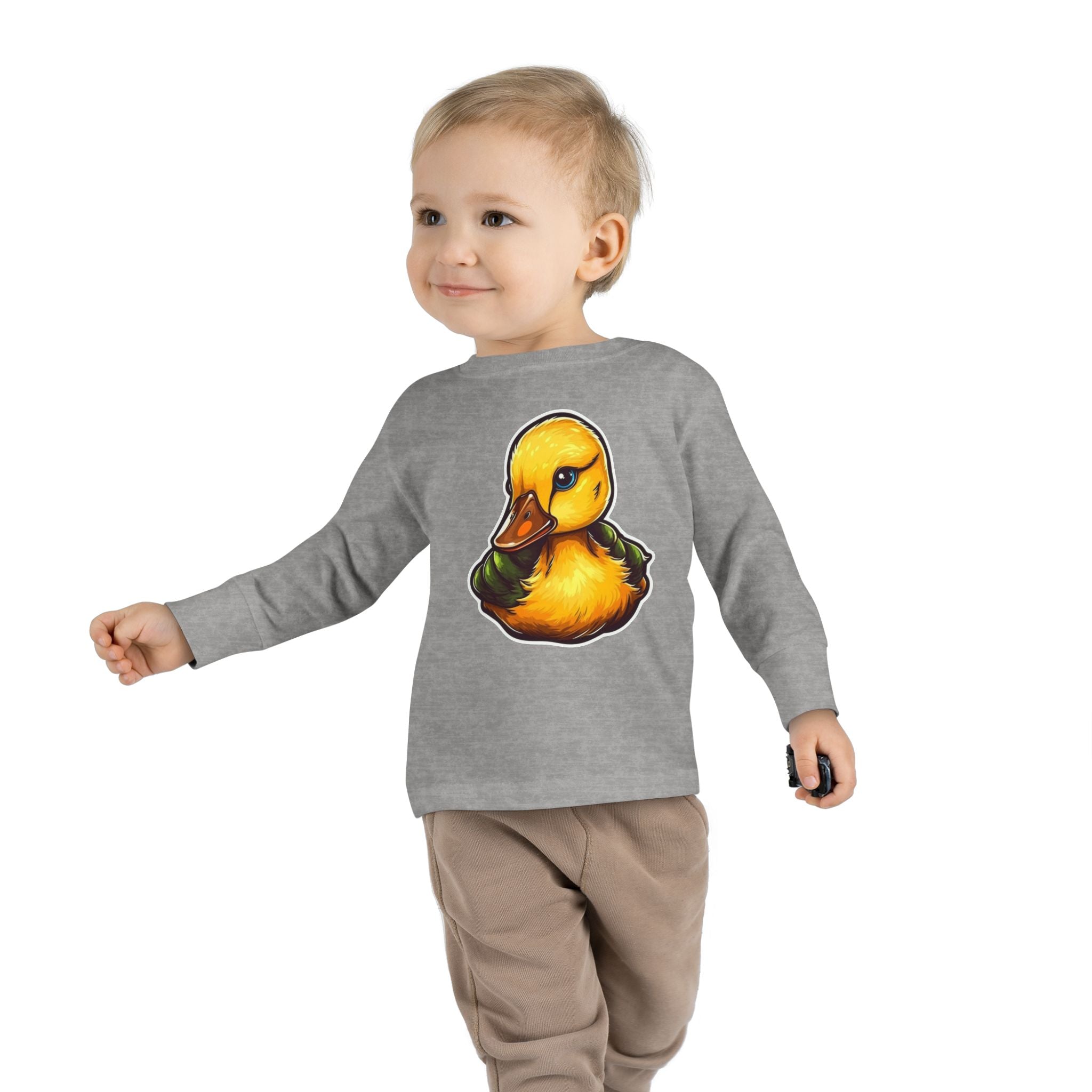 Toddler Long Sleeve Tee - Duck Duckling