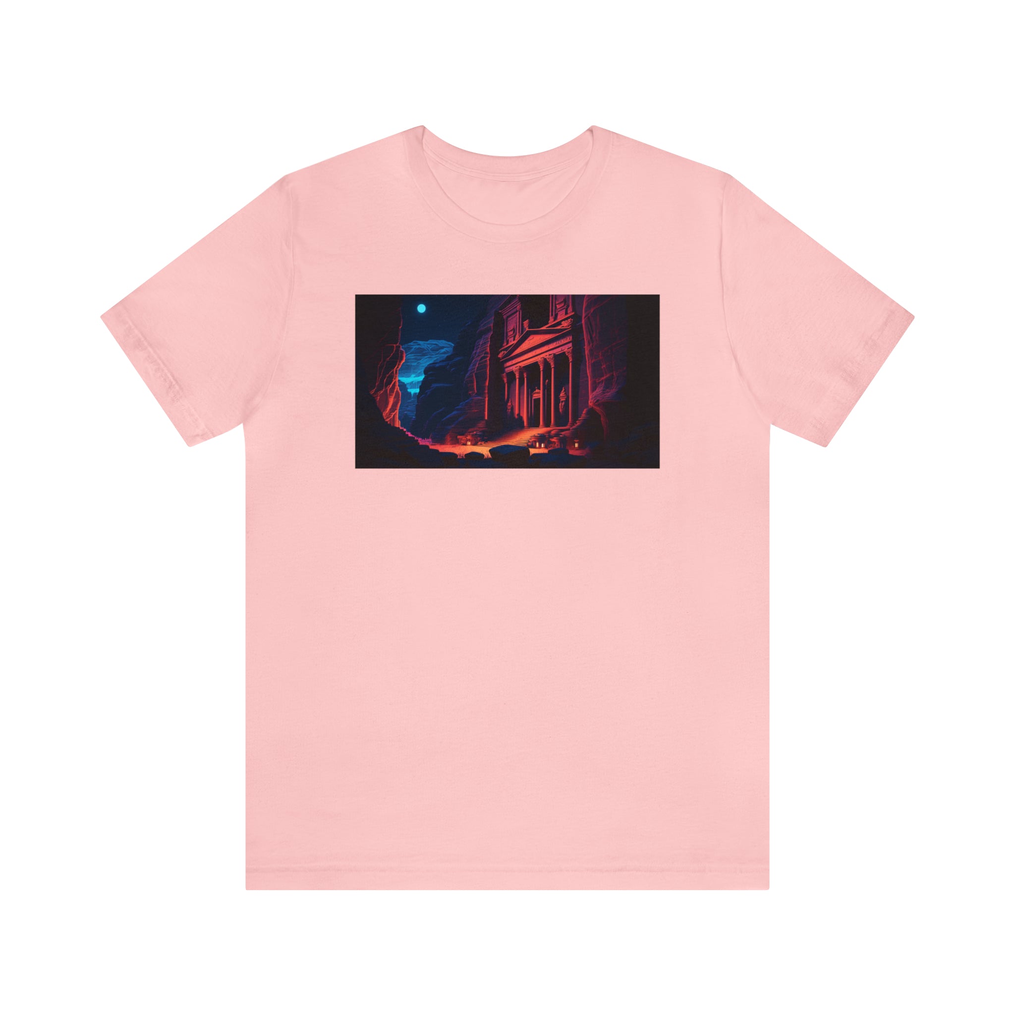 Unisex Jersey Short Sleeve Tee - Petra Caves, Jordan