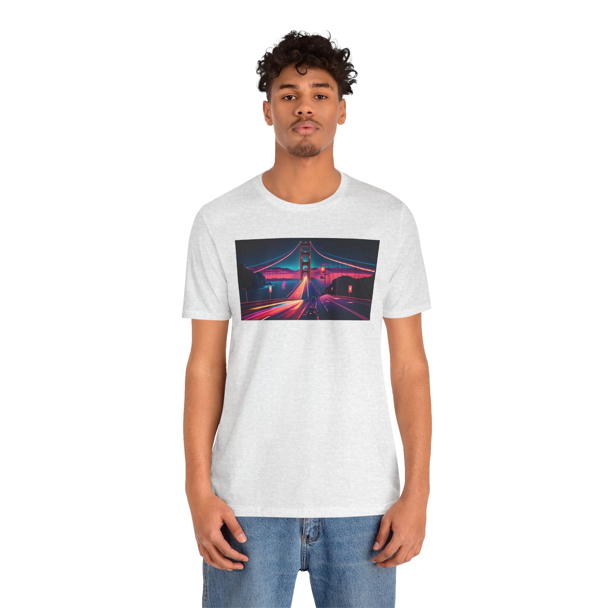 Unisex Jersey Short Sleeve Tee - Golden Gate Bridge, San Francisco, USA