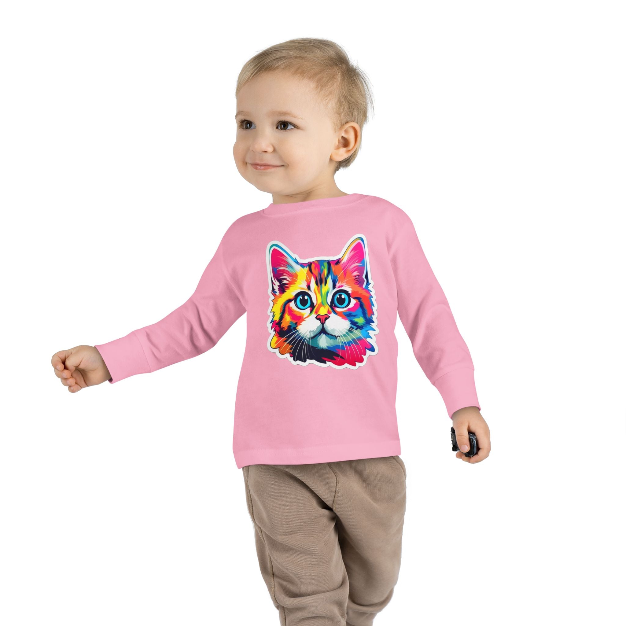 Toddler Long Sleeve Tee - Kittens 10