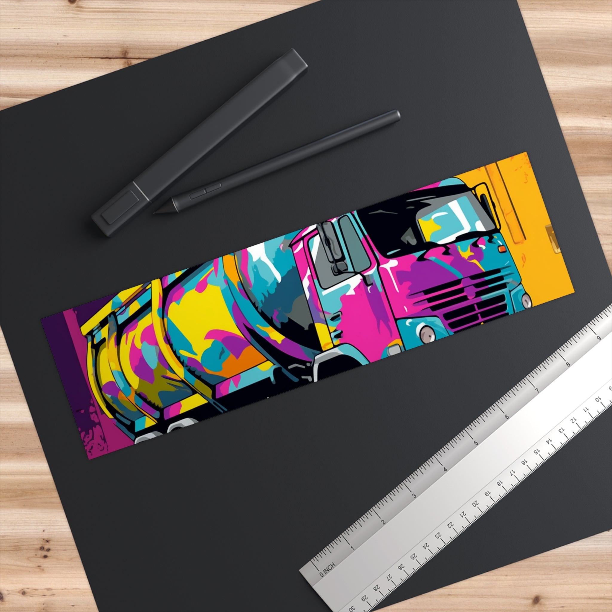 Bumper Stickers - Pop Art Designs, Concrete Mixer