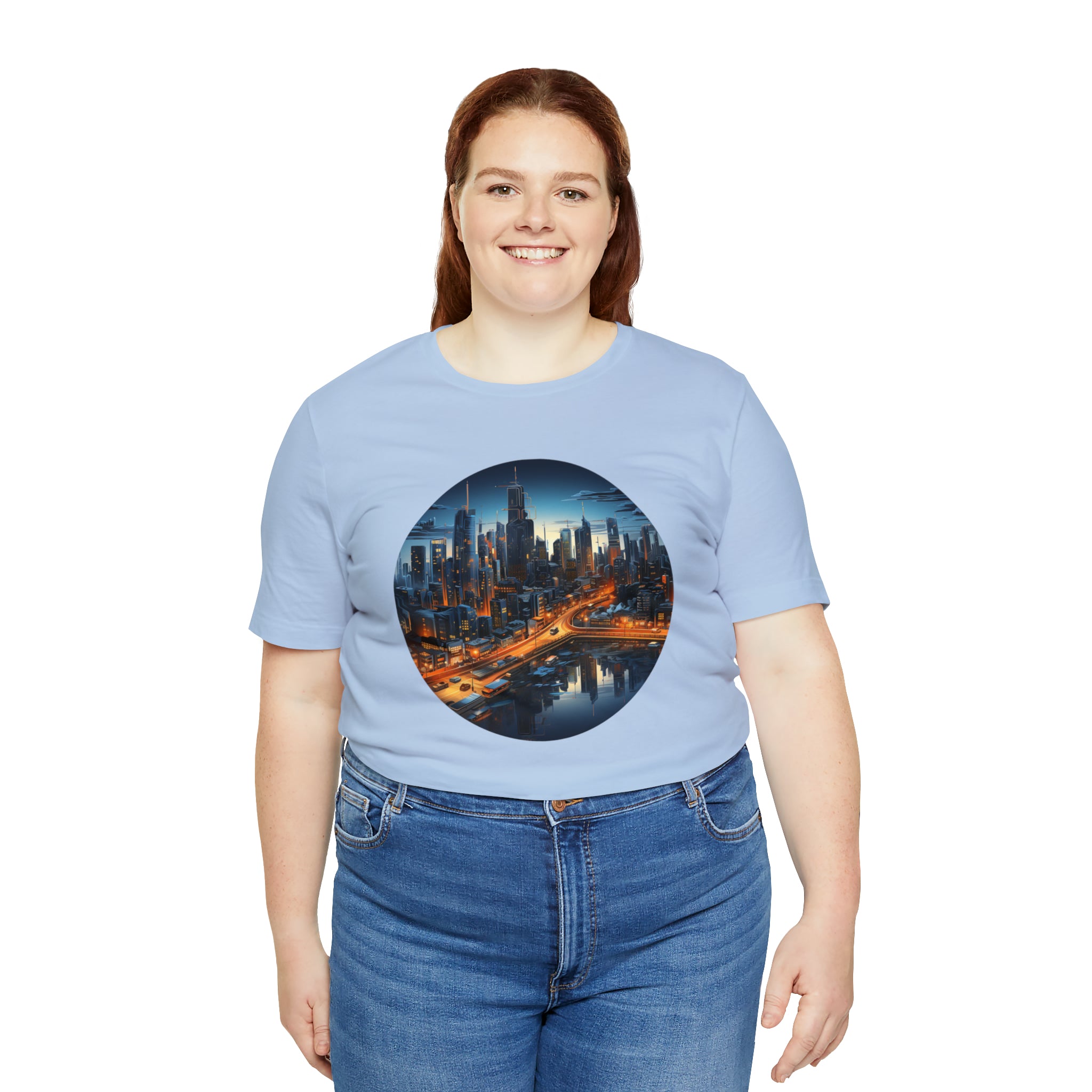 Unisex Jersey Short Sleeve Tee - Isometric Designs 06