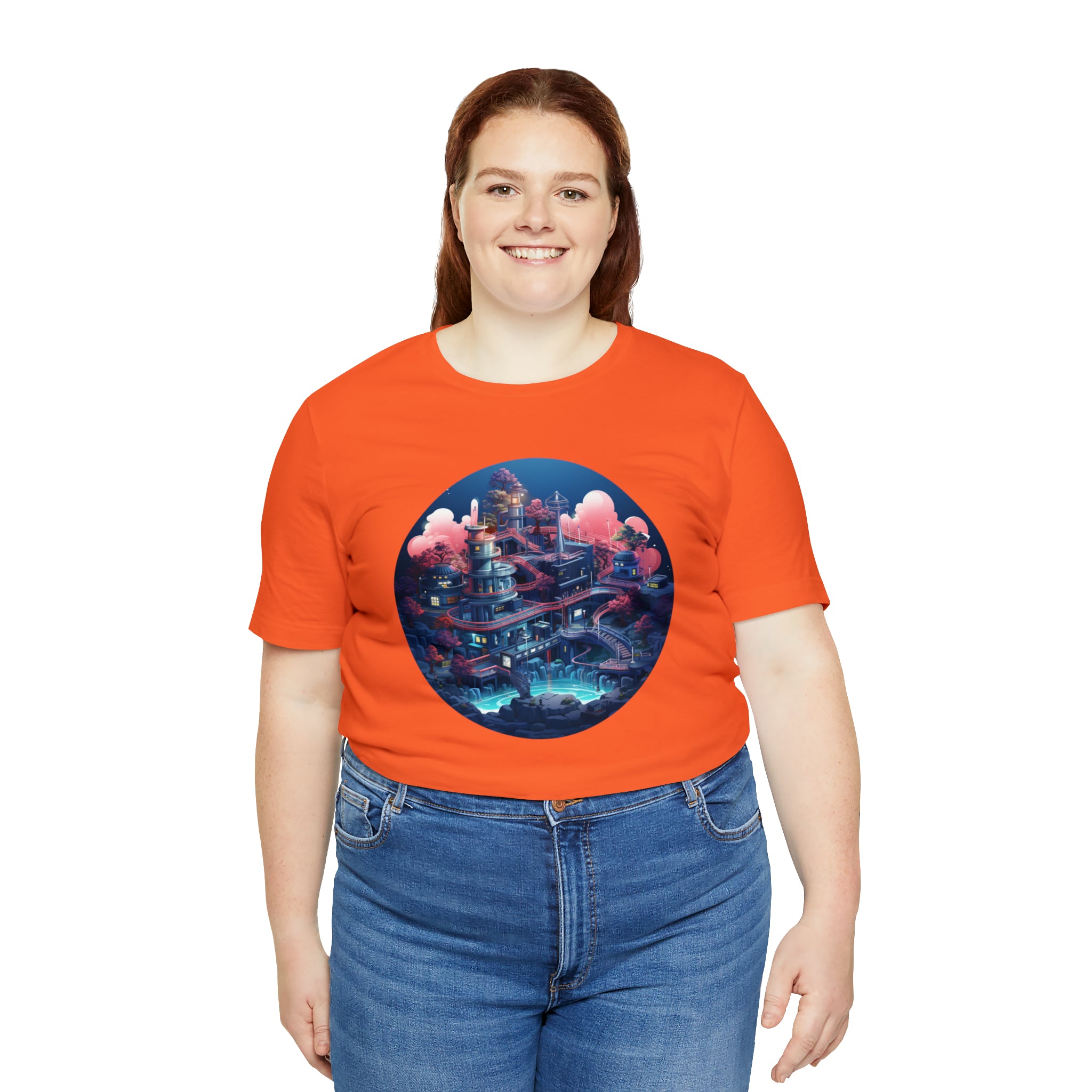Unisex Jersey Short Sleeve Tee - Isometric Designs 03