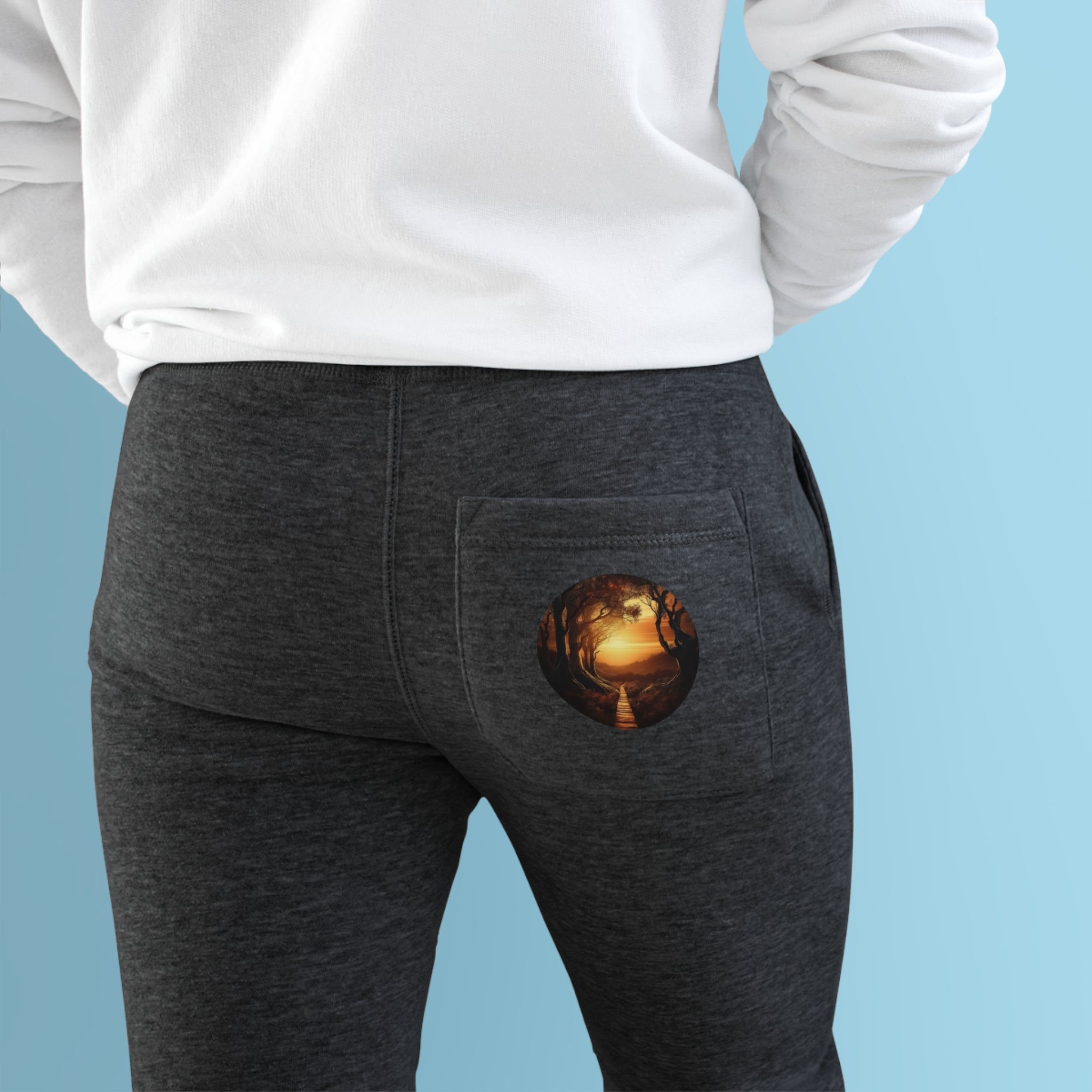Premium Fleece Joggers - Golden Hour Designs 05