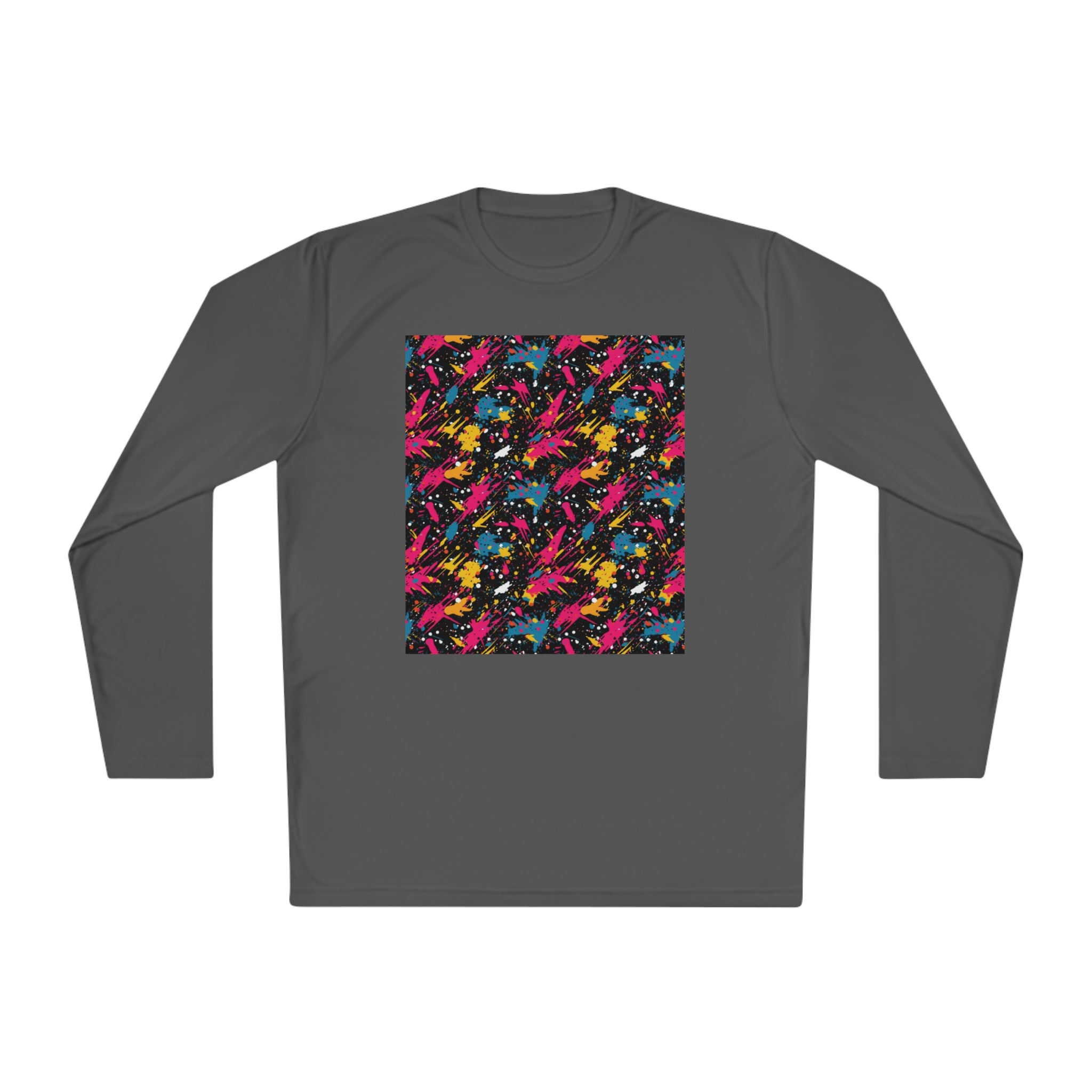 Unisex Lightweight Long Sleeve Tee (AOP) - Abstract Designs 10