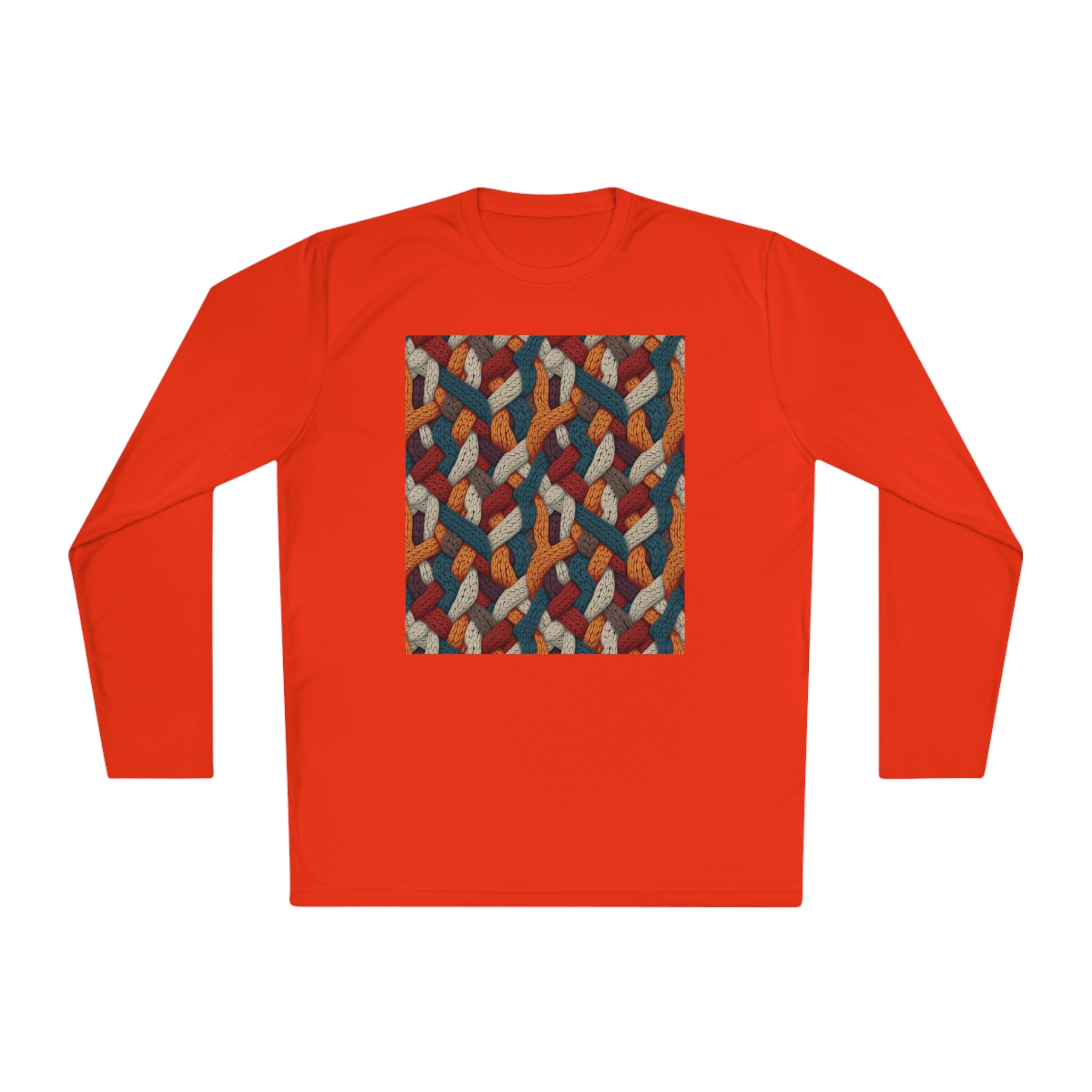 Unisex Lightweight Long Sleeve Tee (AOP) - Abstract Designs 11