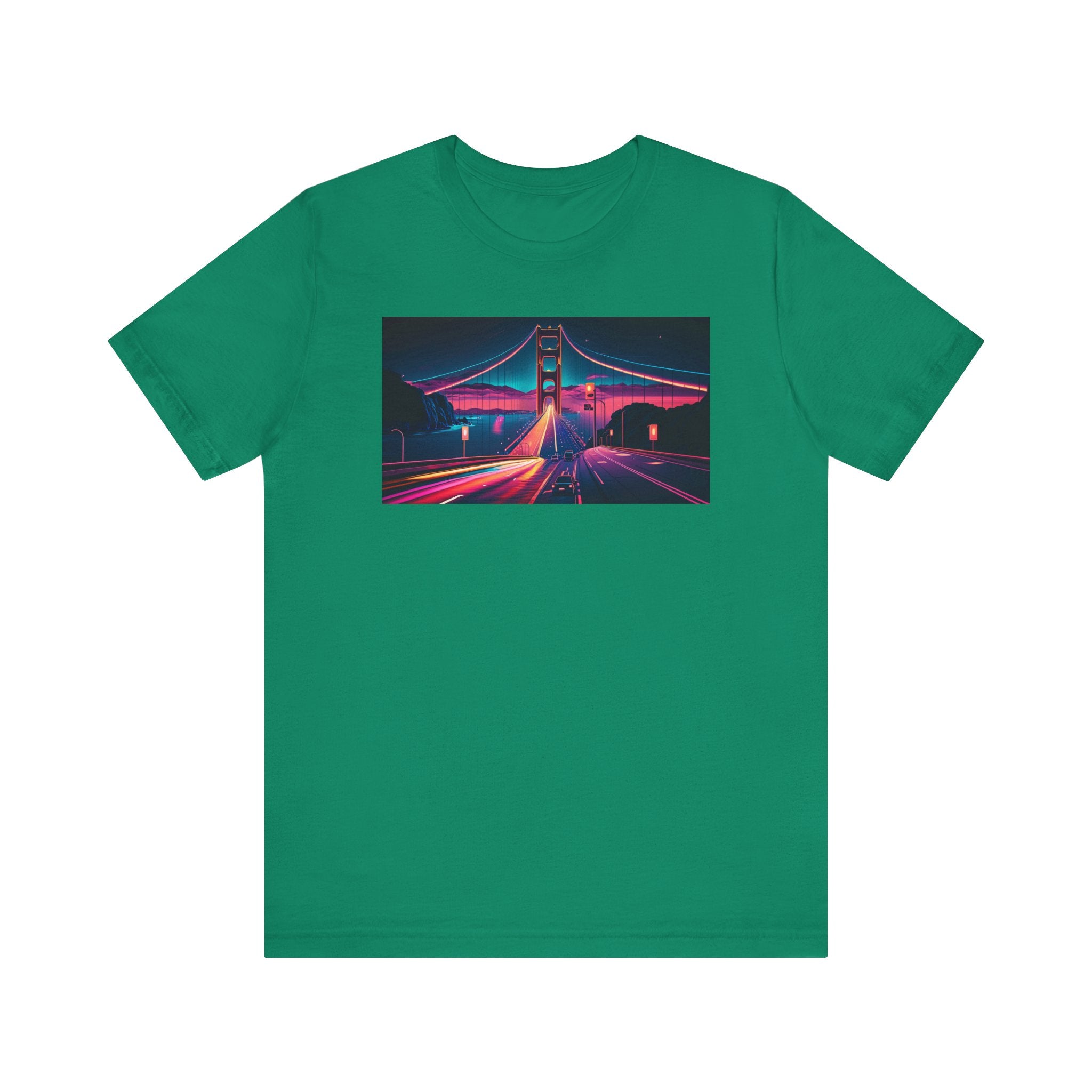 Unisex Jersey Short Sleeve Tee - Golden Gate Bridge, San Francisco, USA