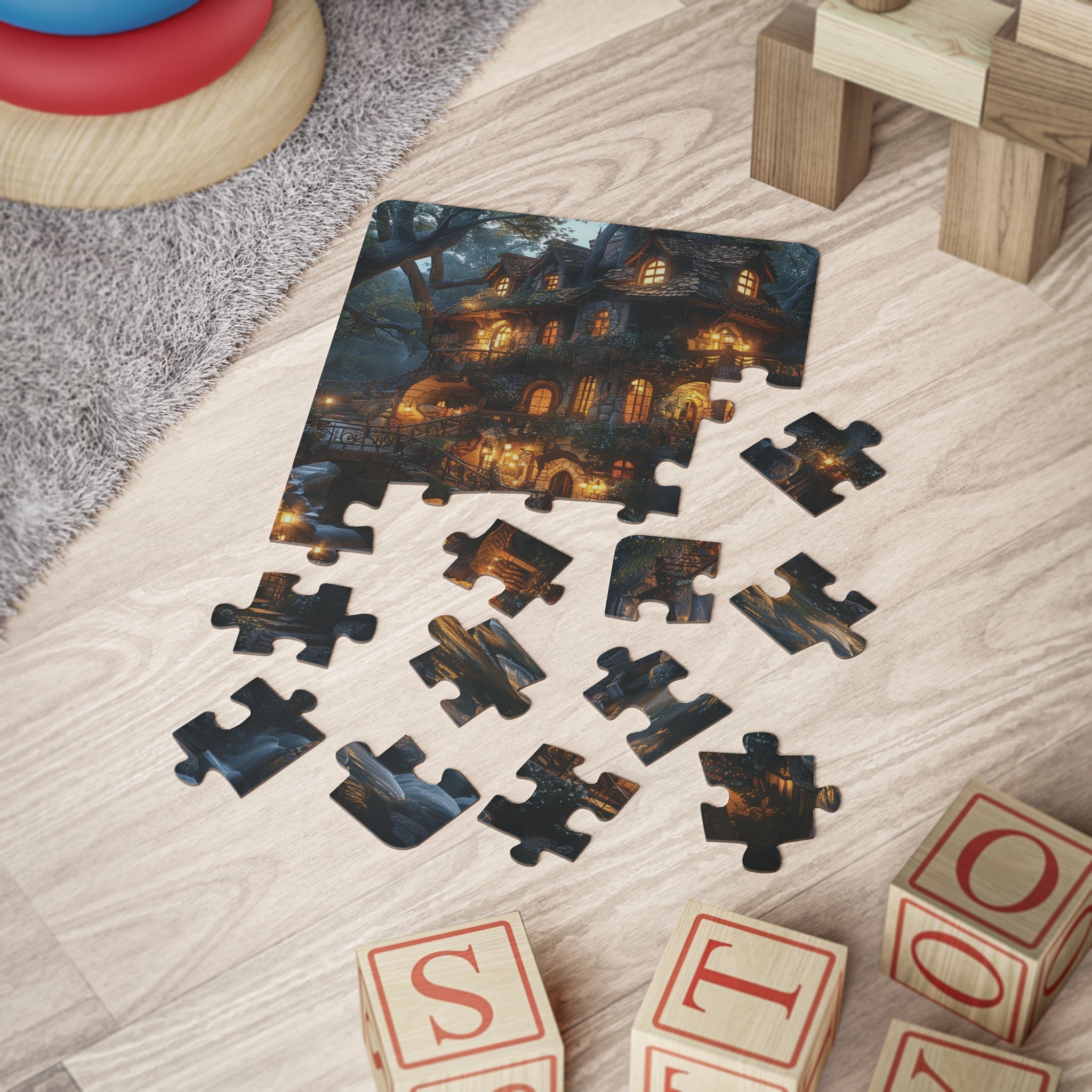 Kids' Puzzle, 30-Piece - Mystical Forest