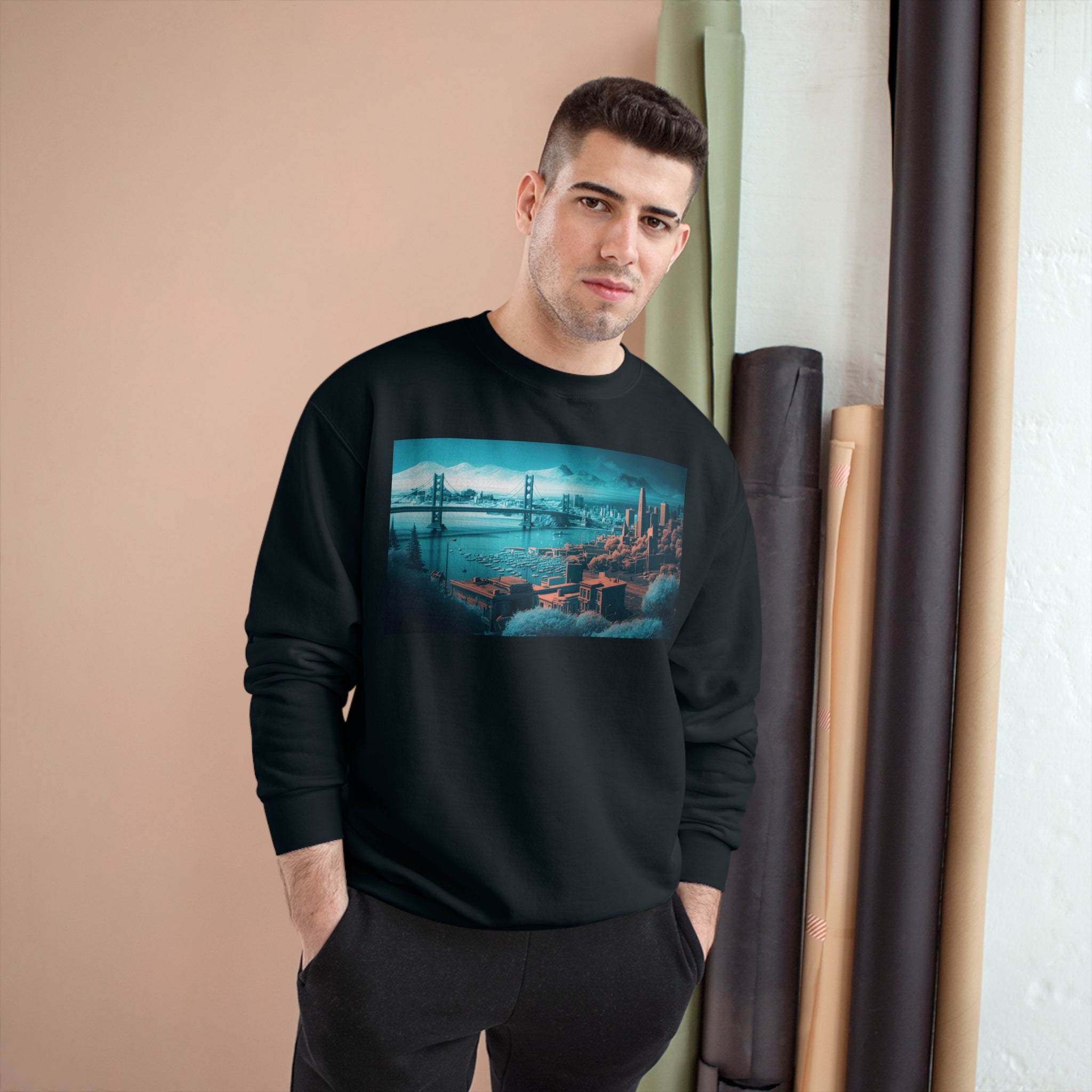 Champion Sweatshirt - Duotone Cities, San Francisco