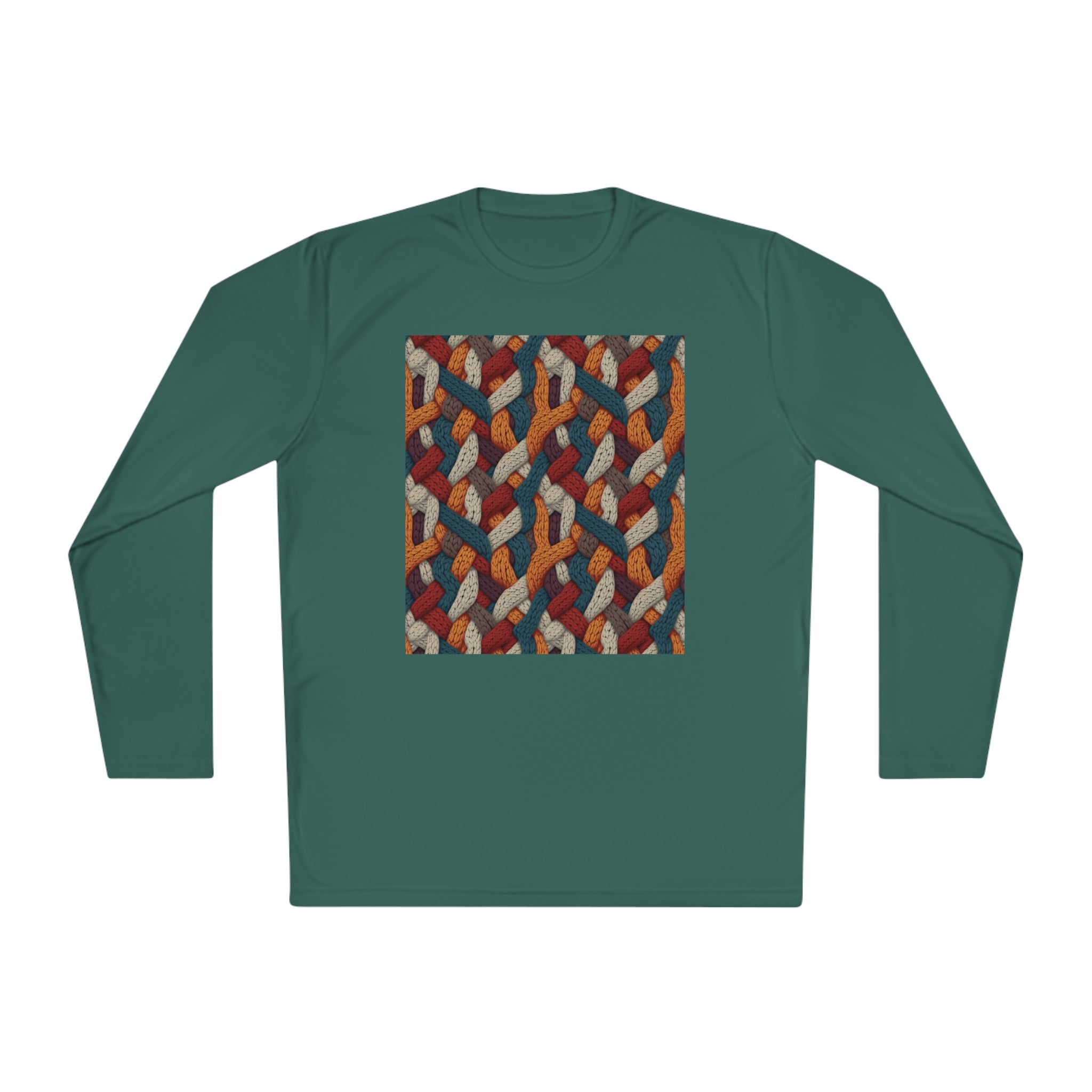 Unisex Lightweight Long Sleeve Tee (AOP) - Abstract Designs 11