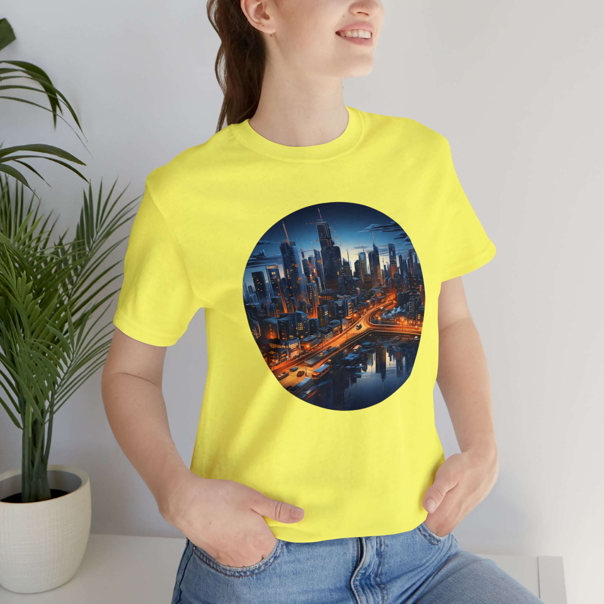 Unisex Jersey Short Sleeve Tee - Isometric Designs 06