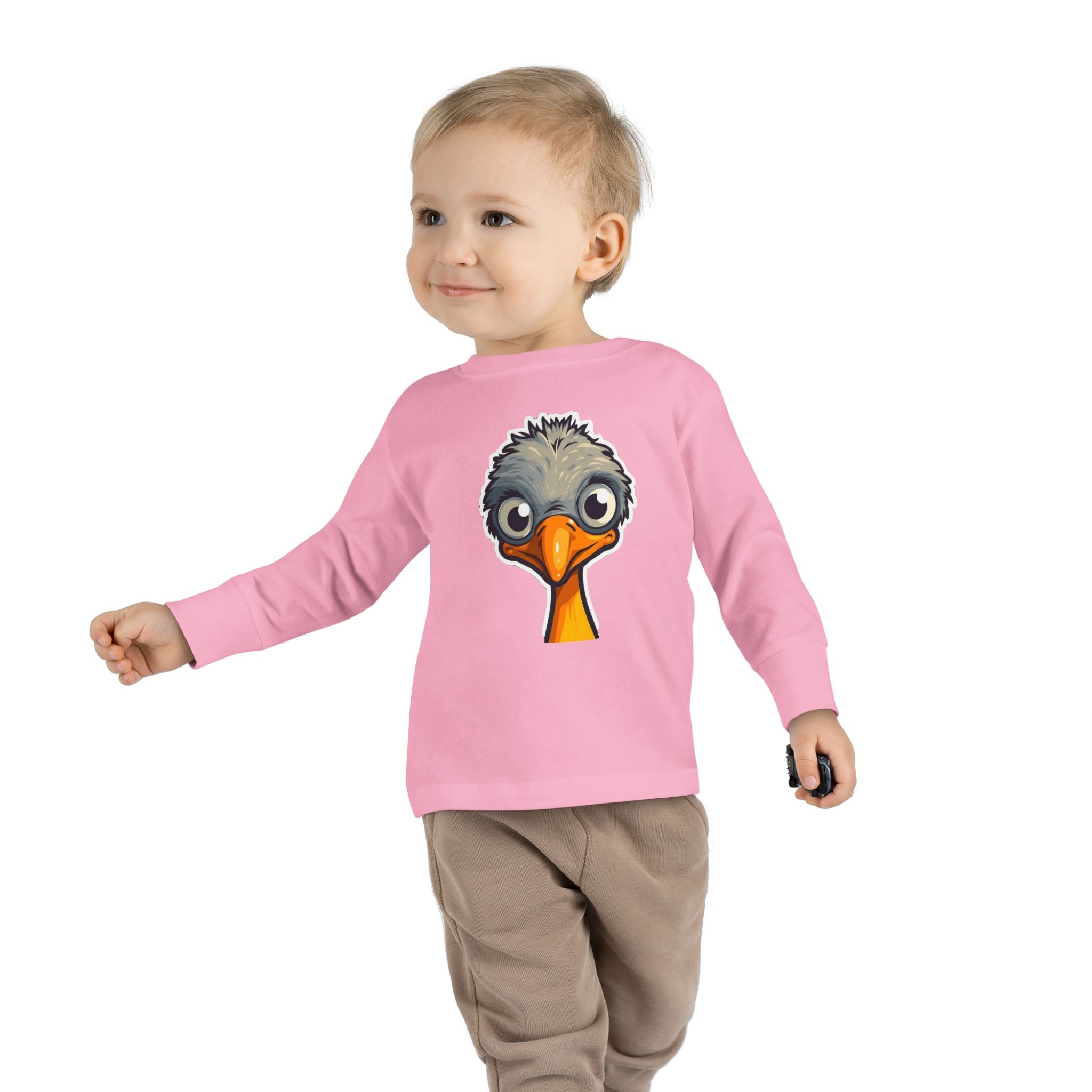 Toddler Long Sleeve Tee - Ostrich Chick