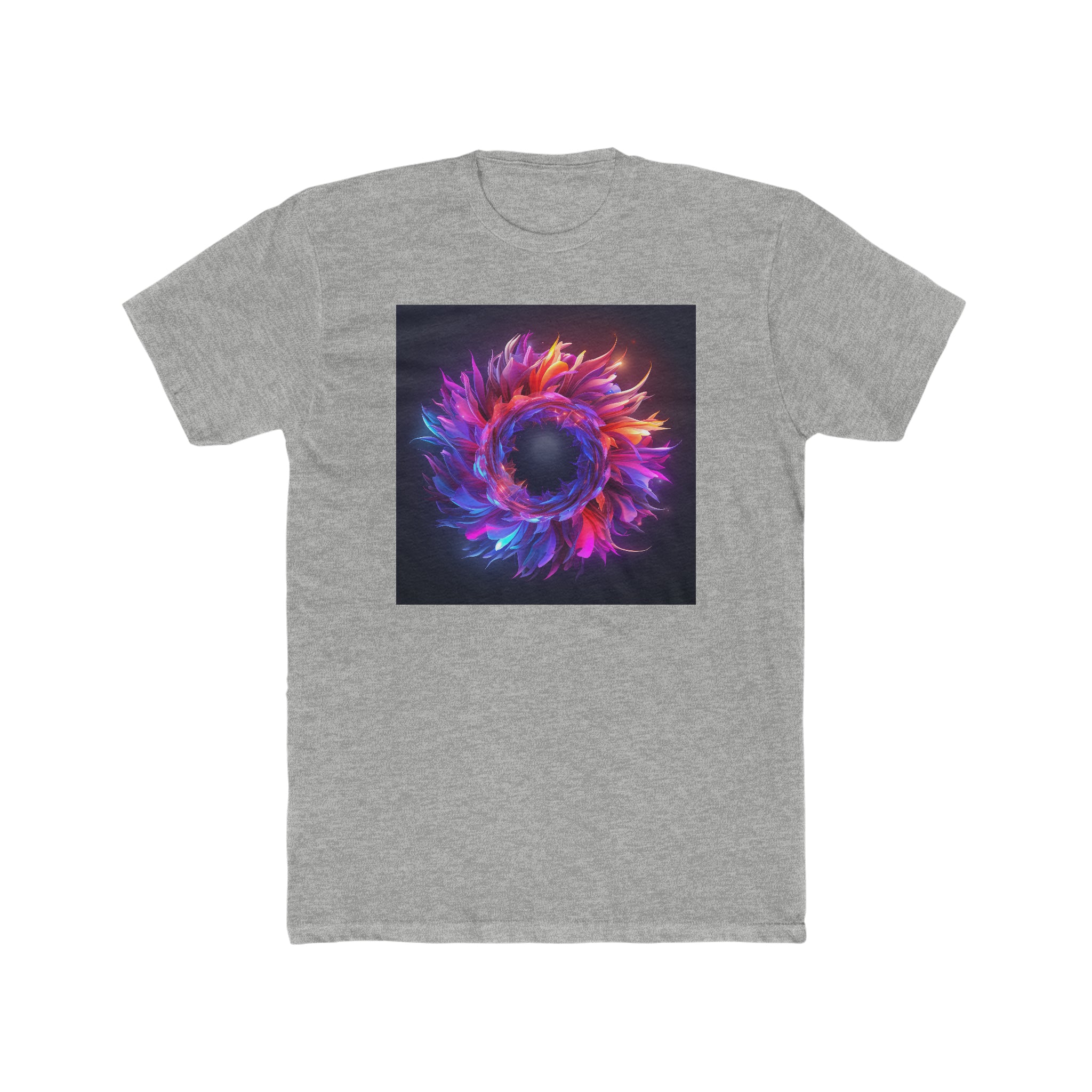 Men's Cotton Crew Tee - Vector Art Design 18