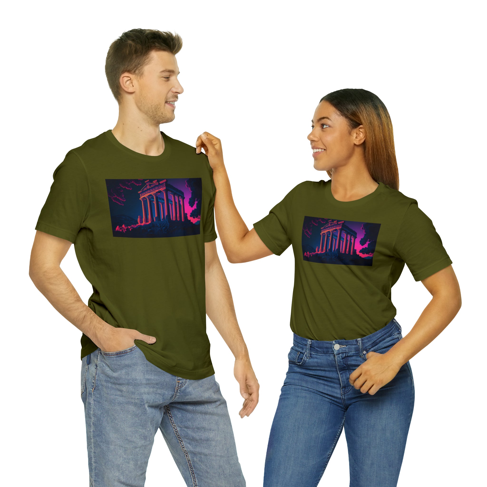 Unisex Jersey Short Sleeve Tee - Olympia, Greece