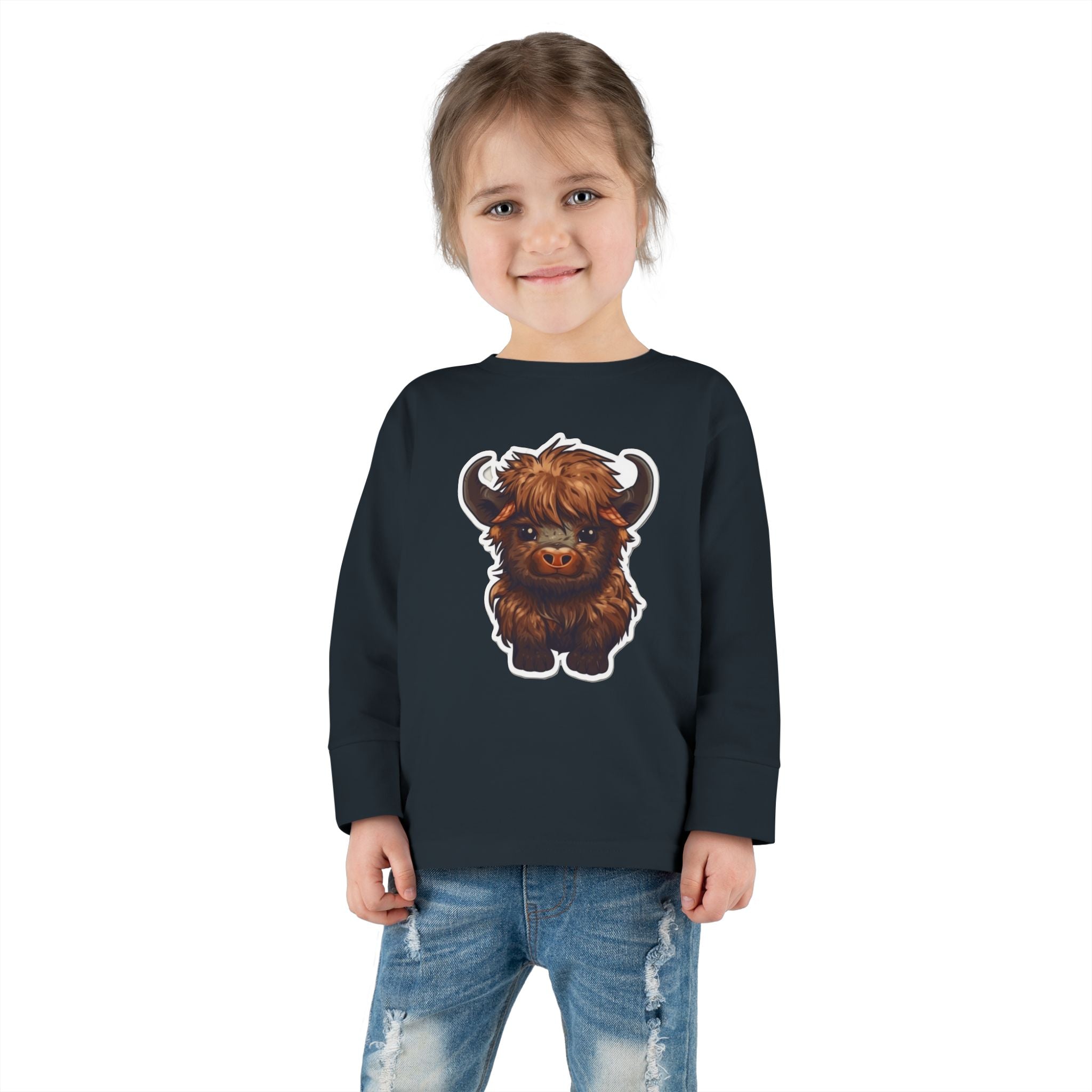 Toddler Long Sleeve Tee - Yak Calf