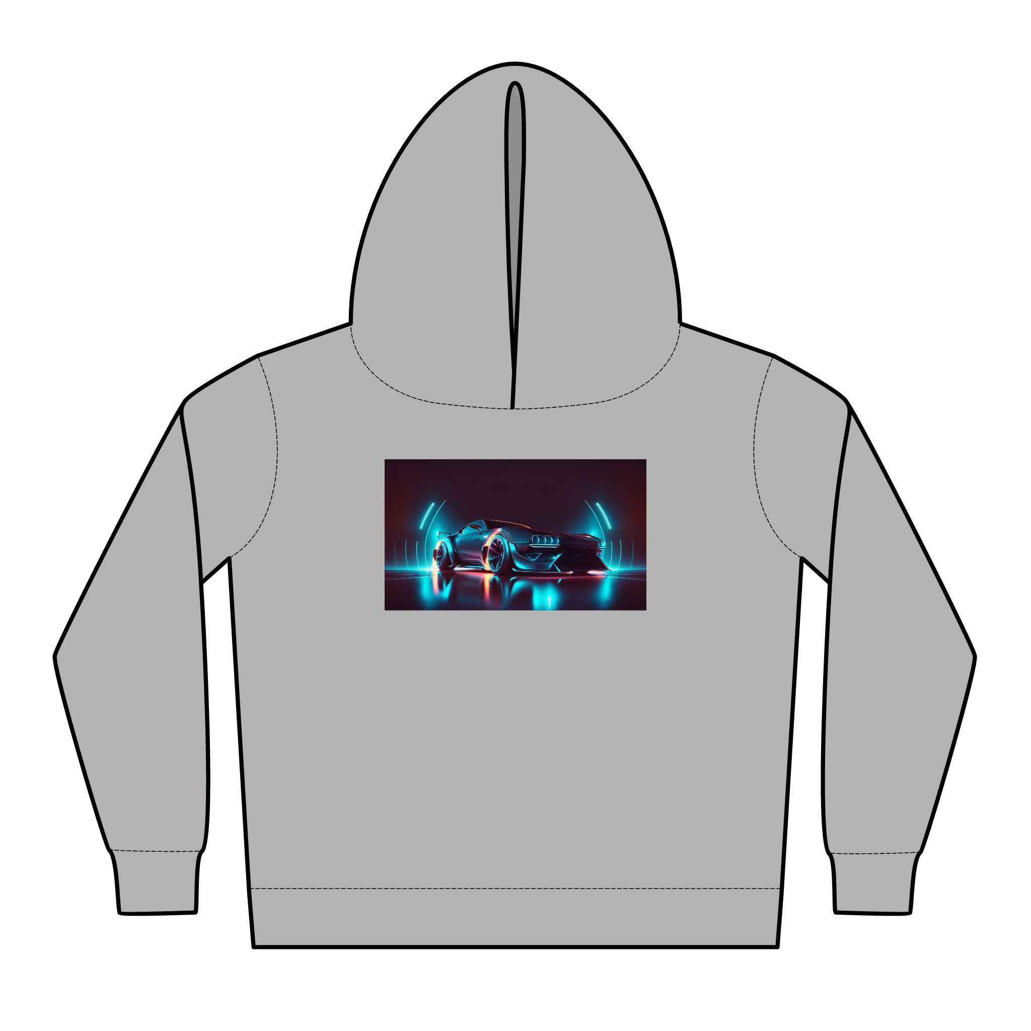 Toddler Pullover Fleece Hoodies - Digital Designs 02