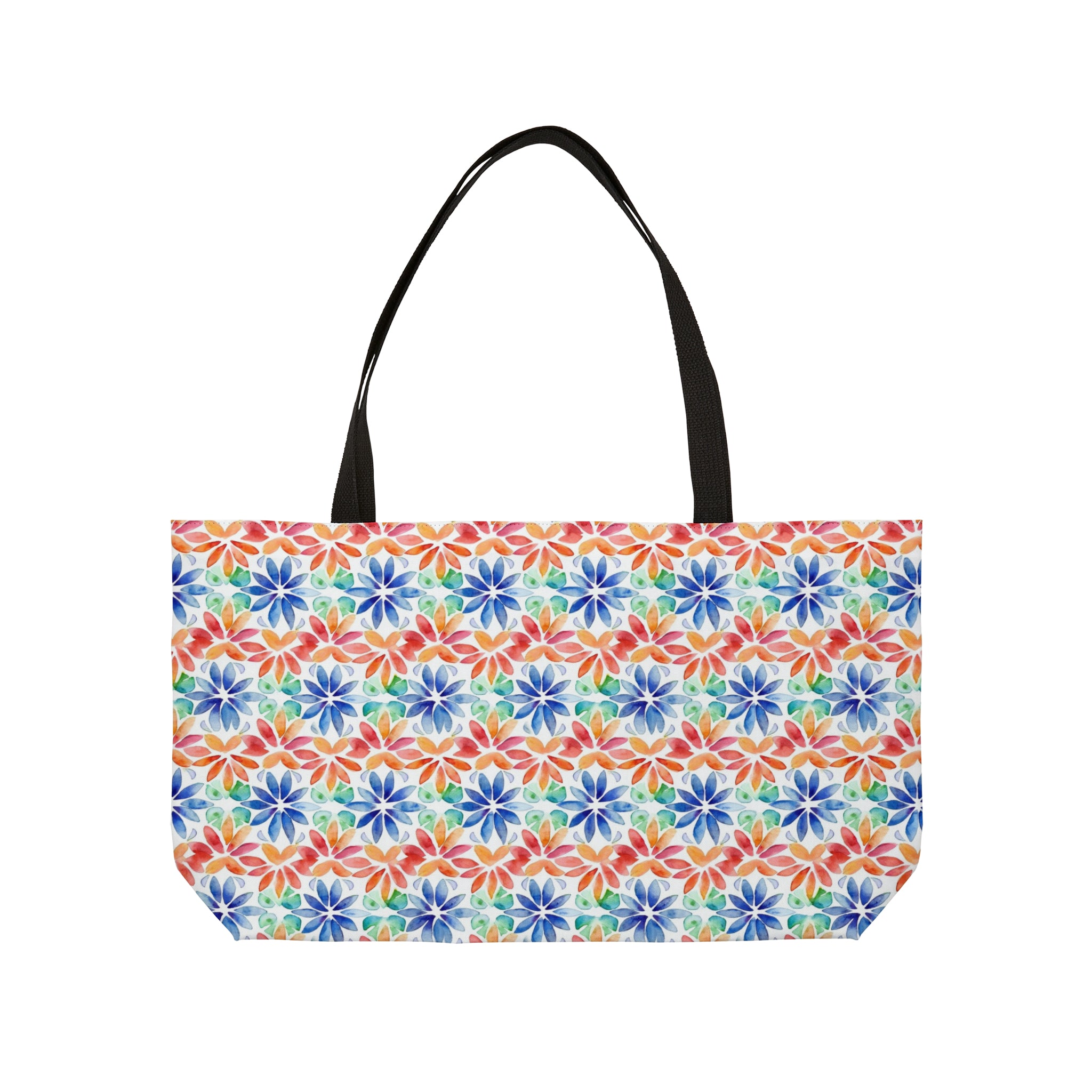 Weekender Tote Bag (AOP) - Seamless Floral Designs 04