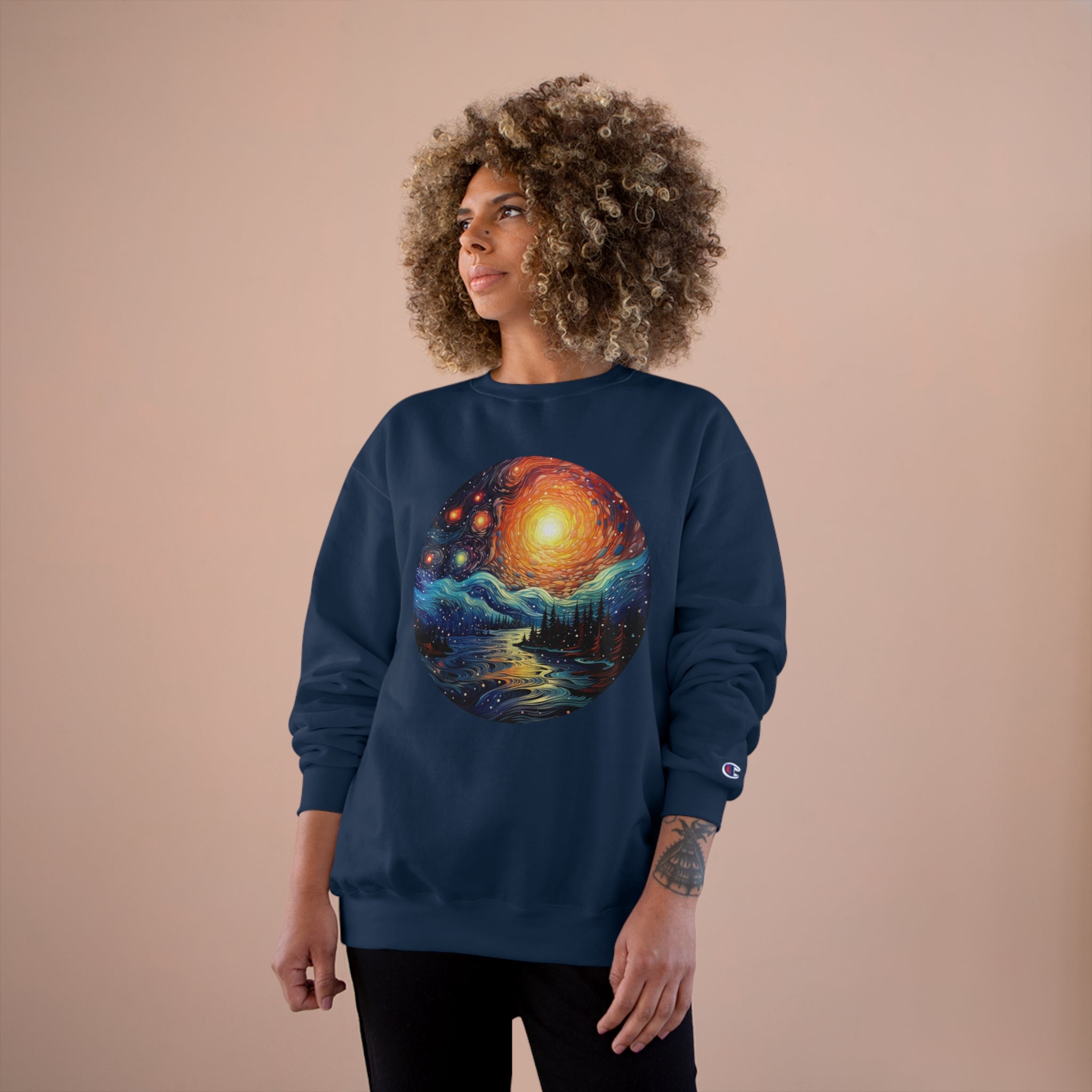 Champion Sweatshirt - Abstract Designs 02