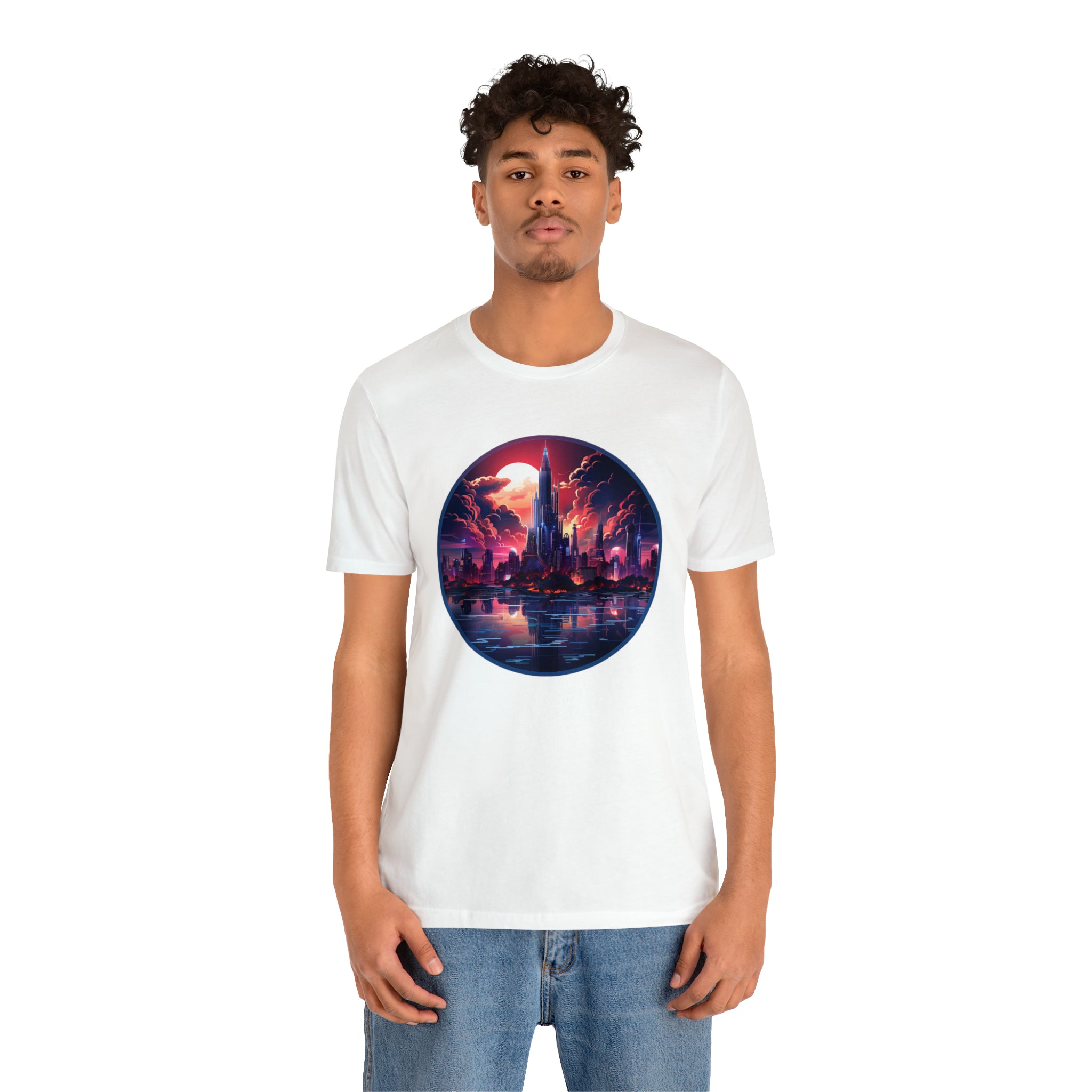 Unisex Jersey Short Sleeve Tee - Isometric Designs 12