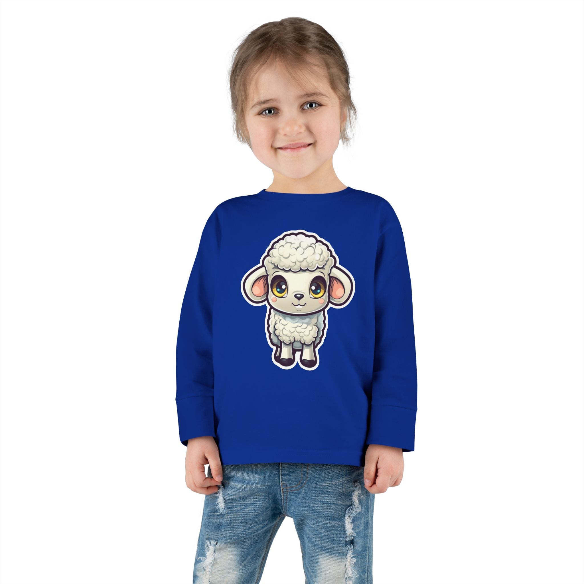 Toddler Long Sleeve Tee - Sheep Lamb