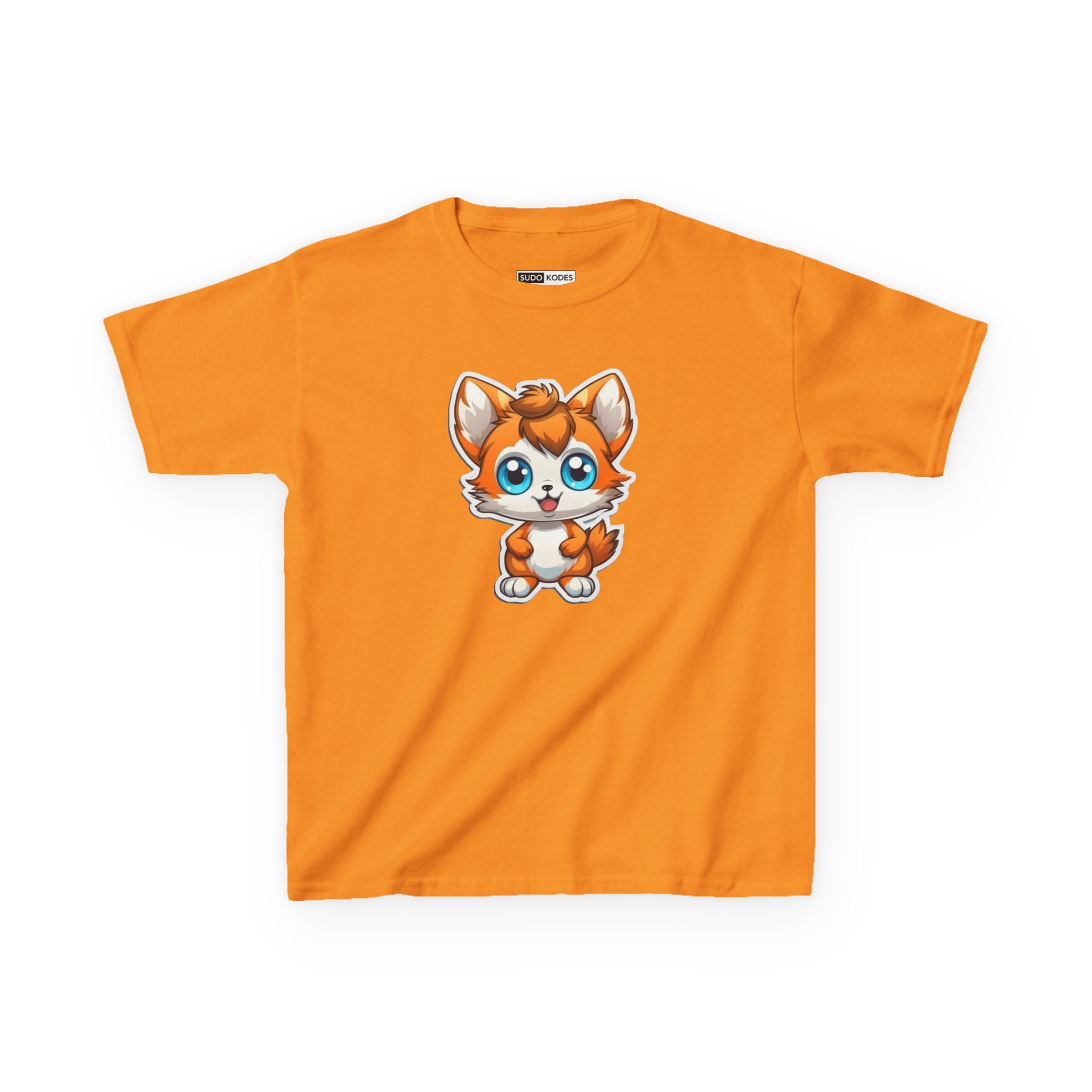 Kids Heavy Cotton Tee - Adorable Mascots 01