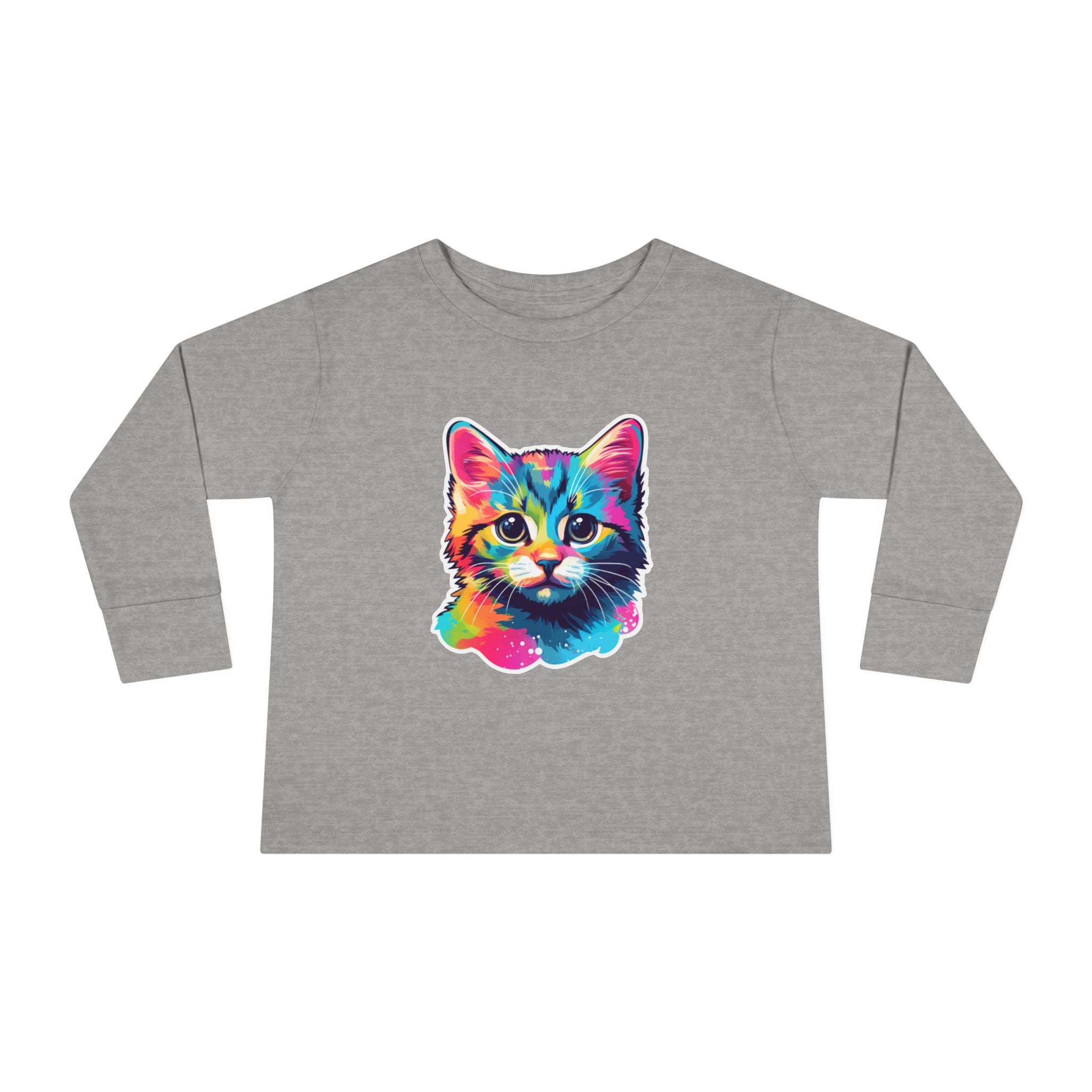 Toddler Long Sleeve Tee - Kittens 02