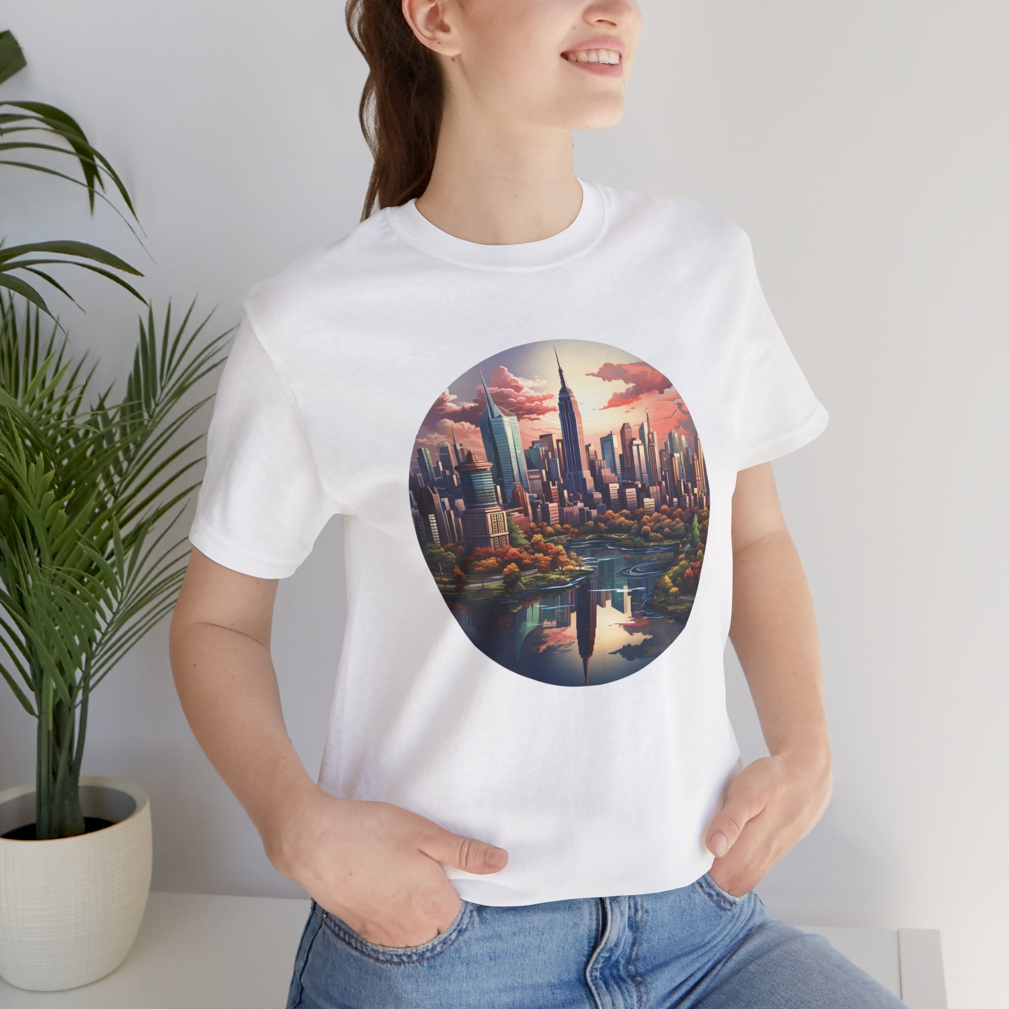Unisex Jersey Short Sleeve Tee - Isometric Designs 09