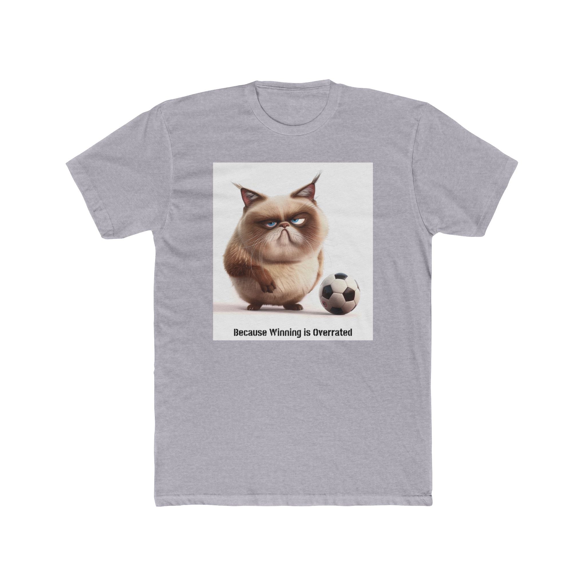 Men's Cotton Crew Tee - Grumpy Cats Collection - 04