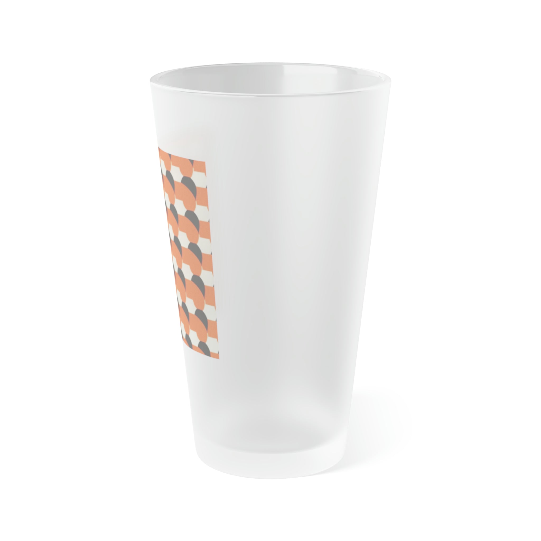 Frosted Pint Glass, 16oz - Vibrant Designs 10